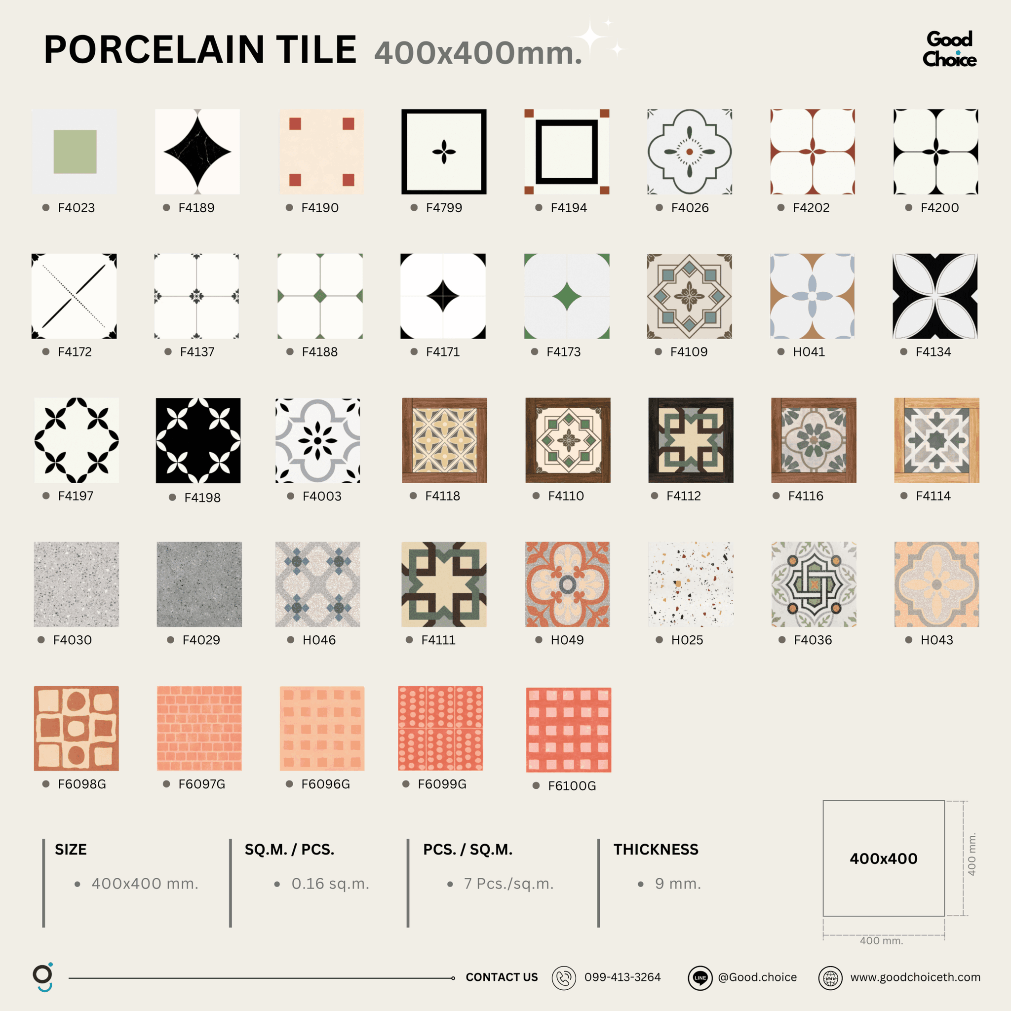 F4026 Porcelain Series