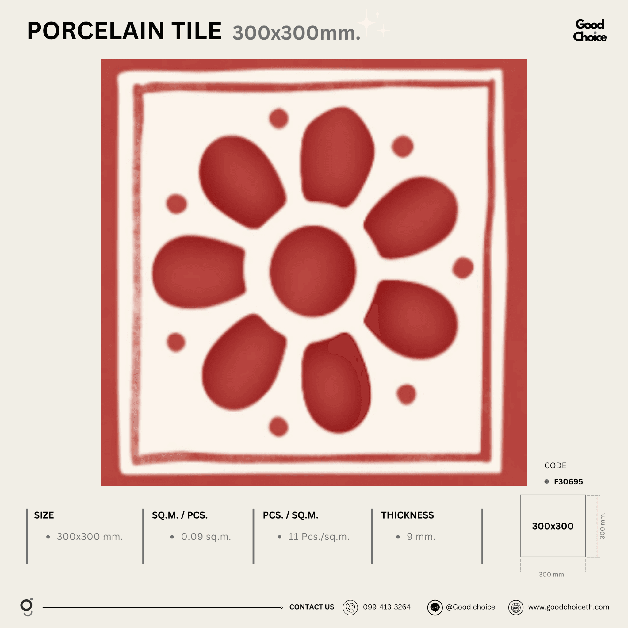 F30695 Porcelain Series