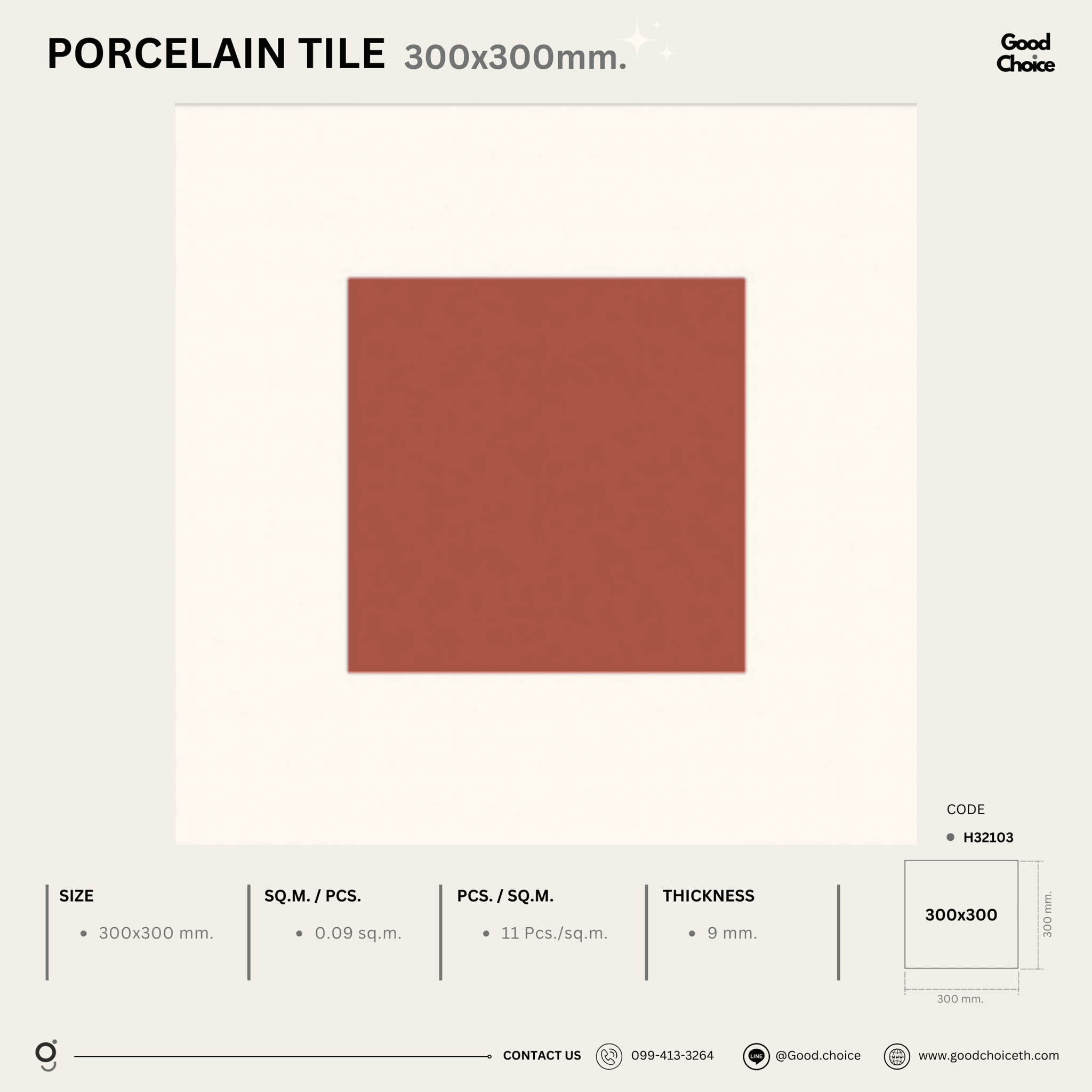 H32103 Porcelain Series