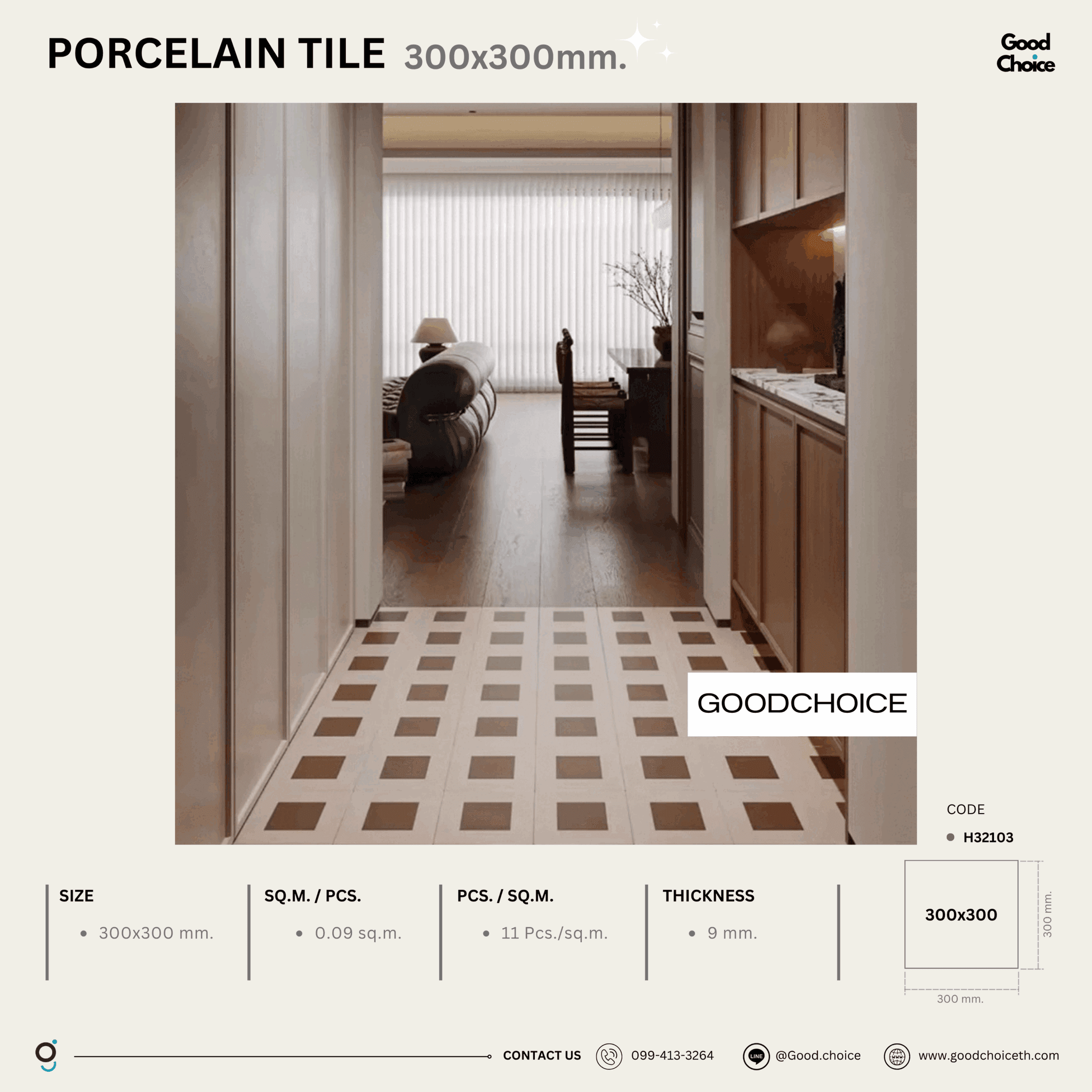 H32103 Porcelain Series