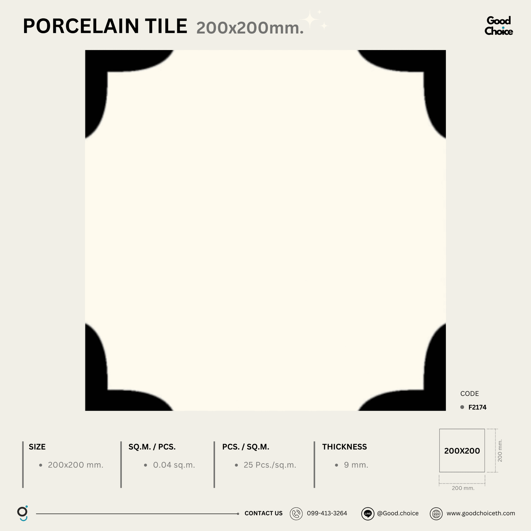 F2174 Porcelain Series