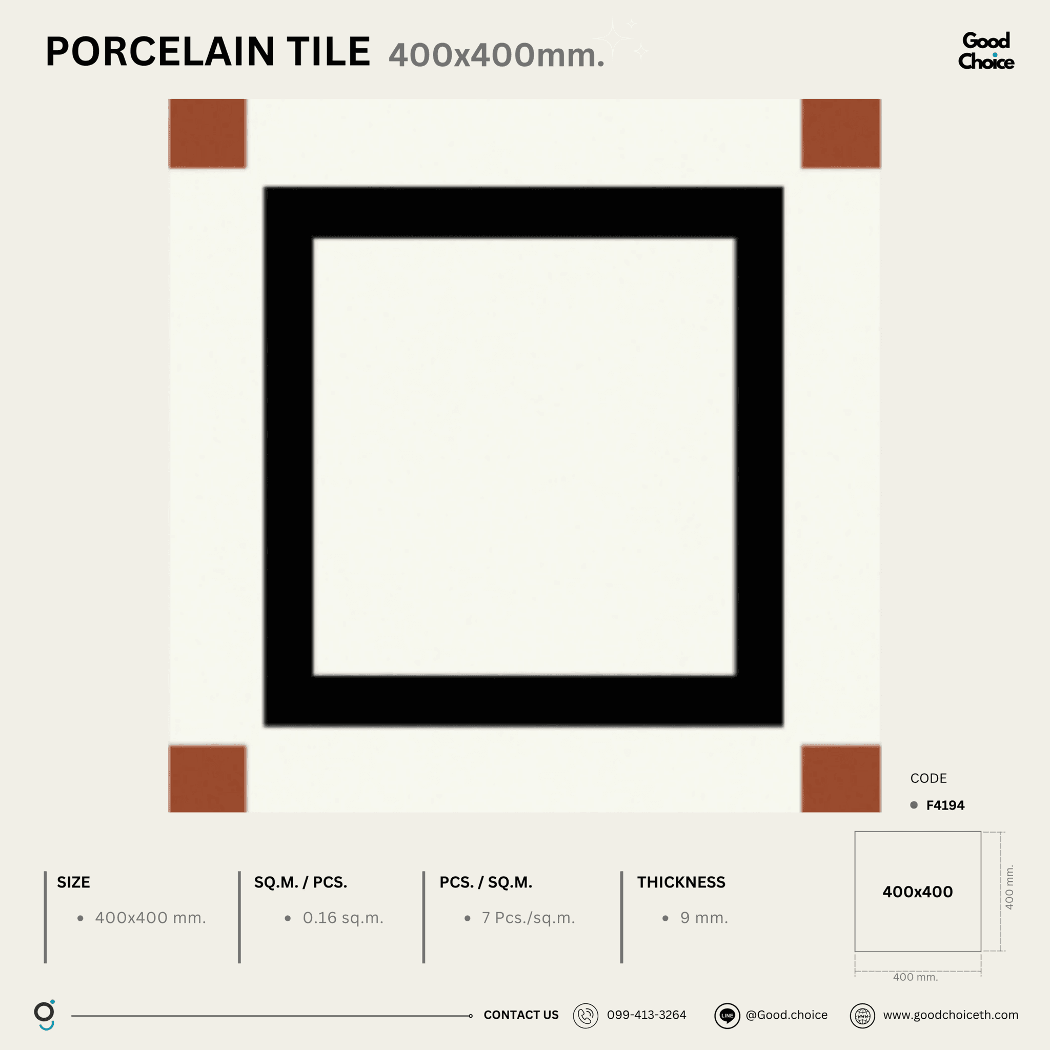F4194 Porcelain Series