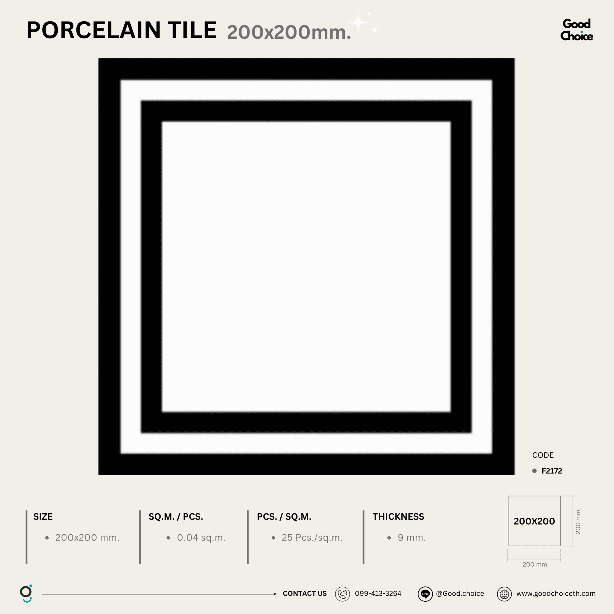 F2172 Porcelain Series
