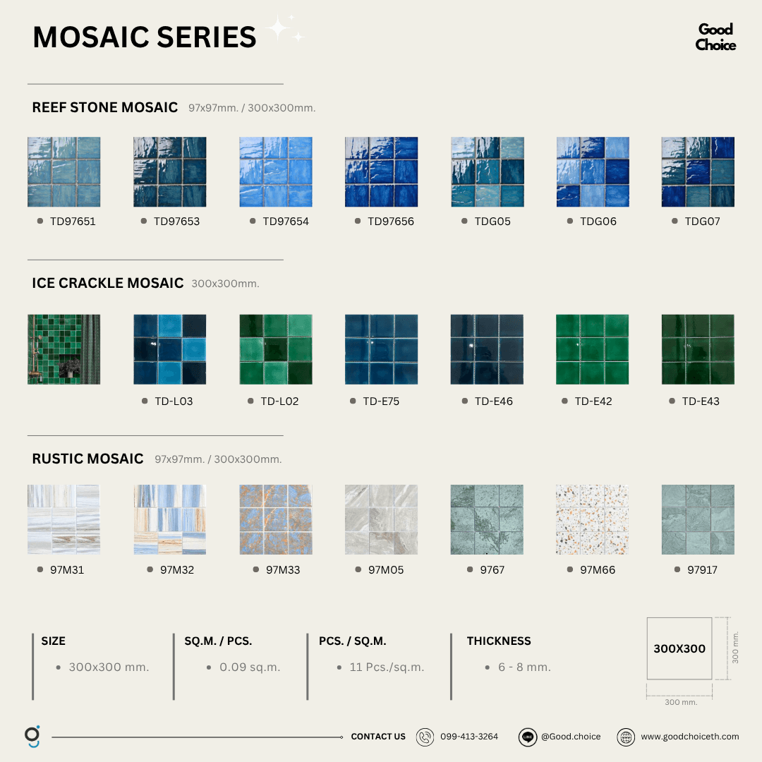 TDG06 Reef stone mosaic