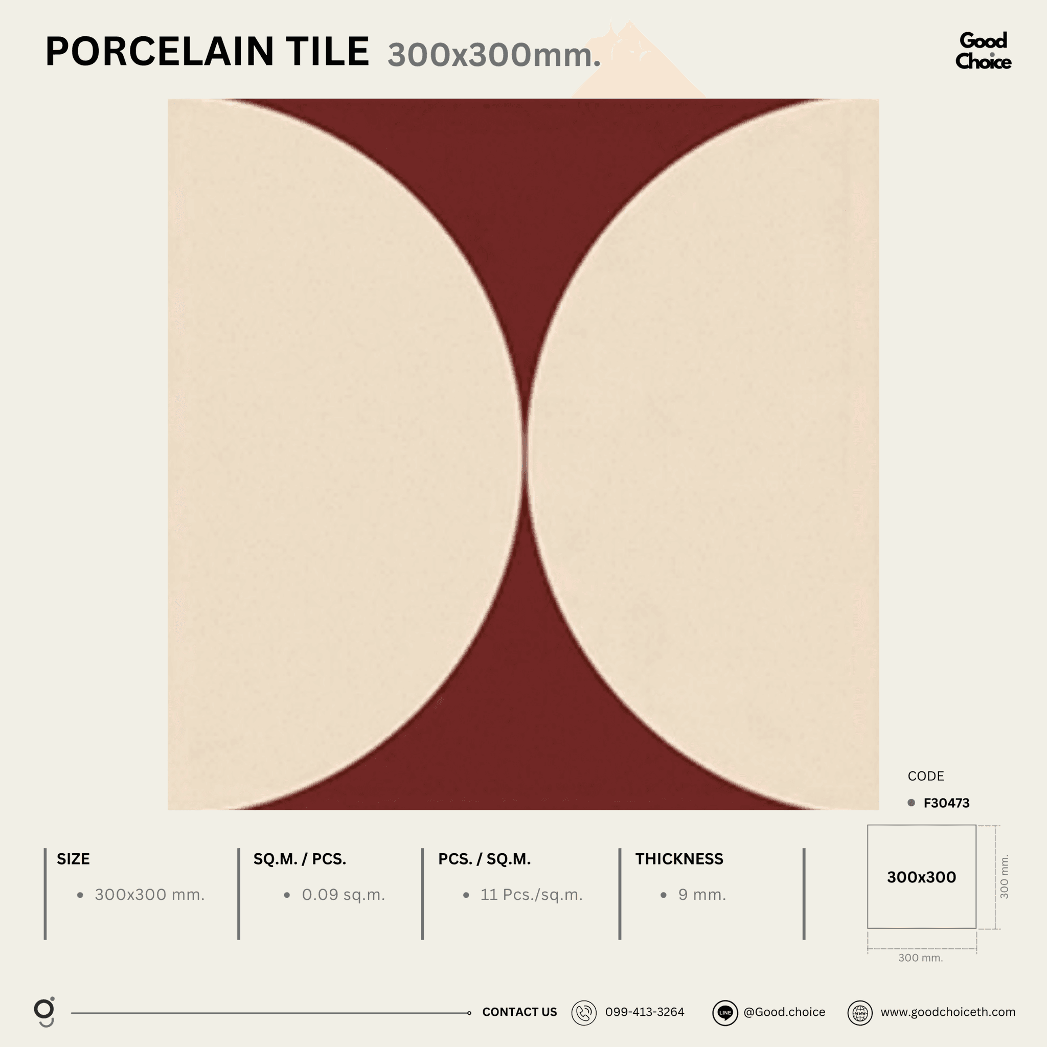 F30473 Porcelain Series