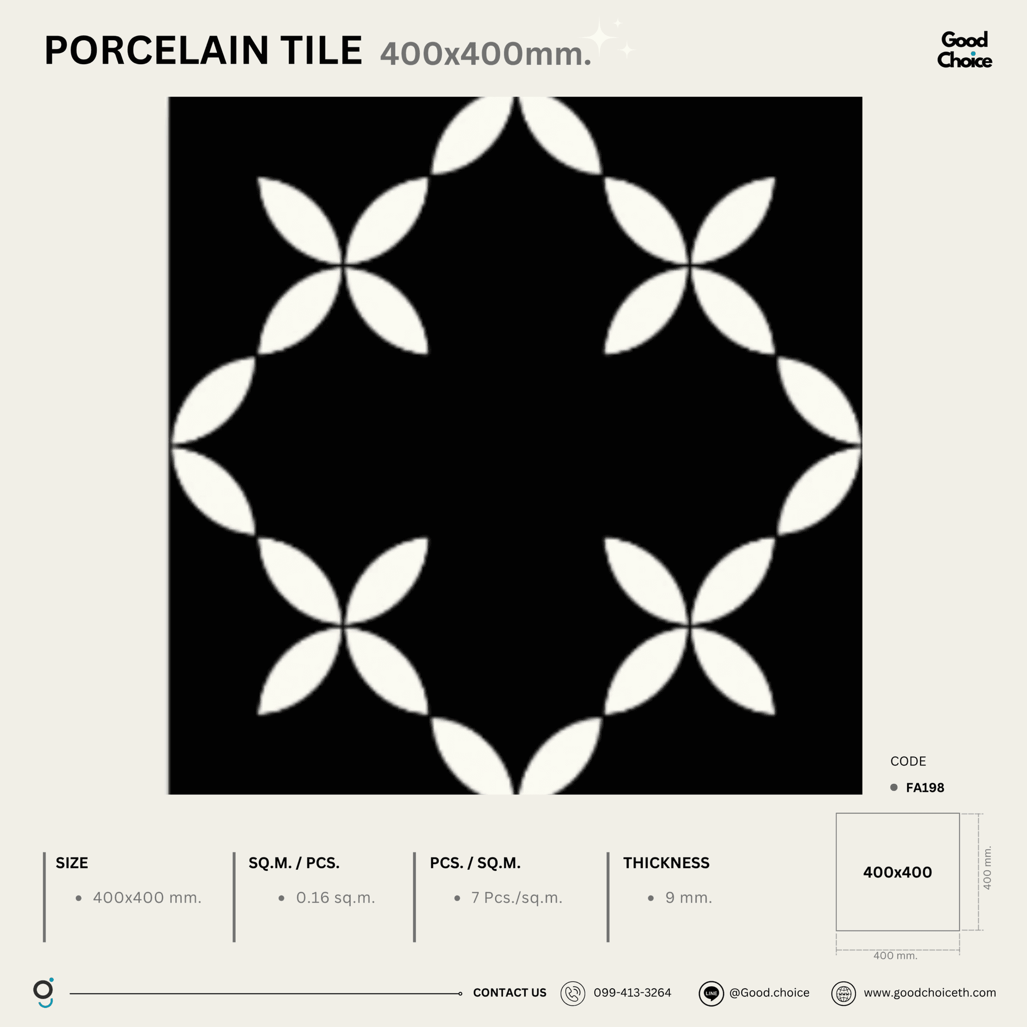 F4198 Porcelain Series