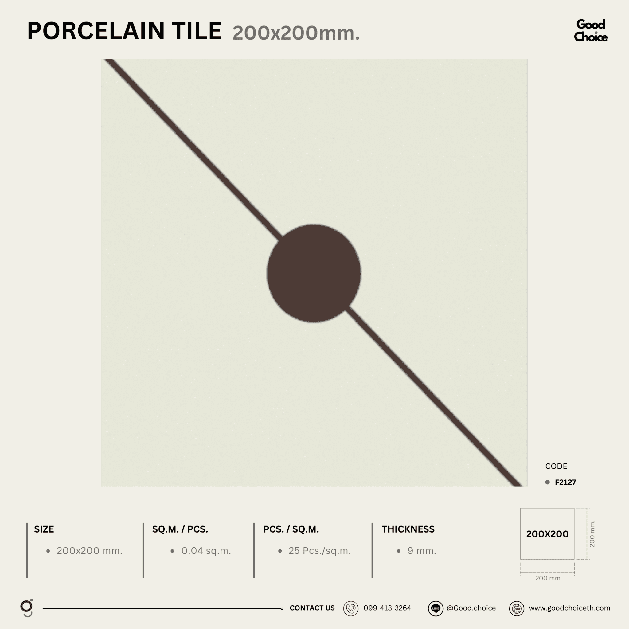 F2127 Porcelain Series