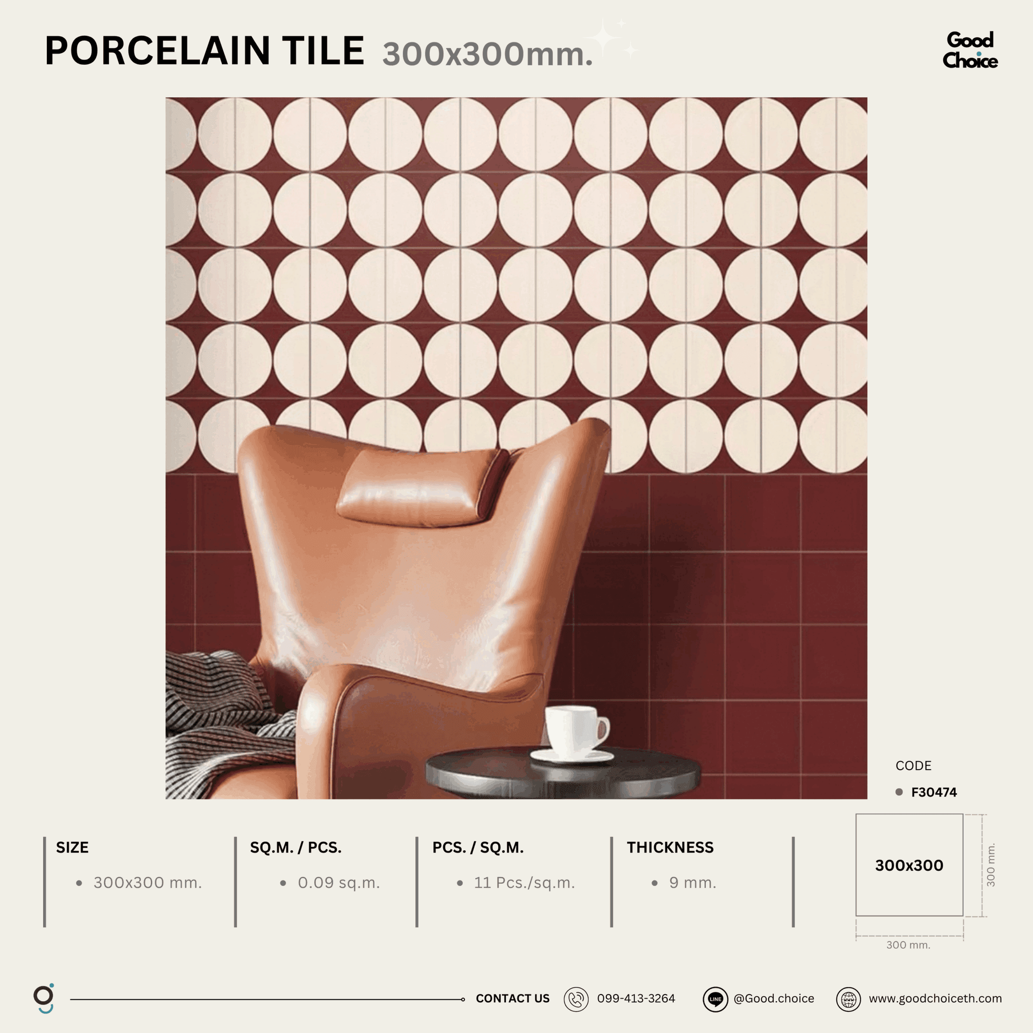 F30473 Porcelain Series