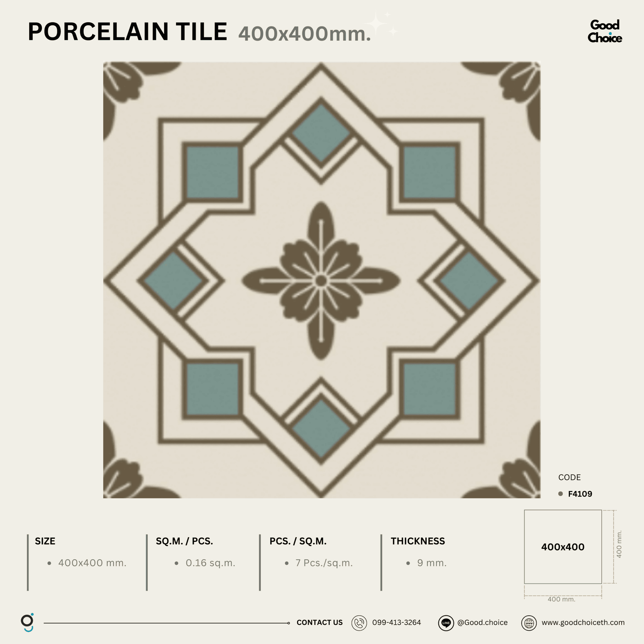 F4109 Porcelain Series
