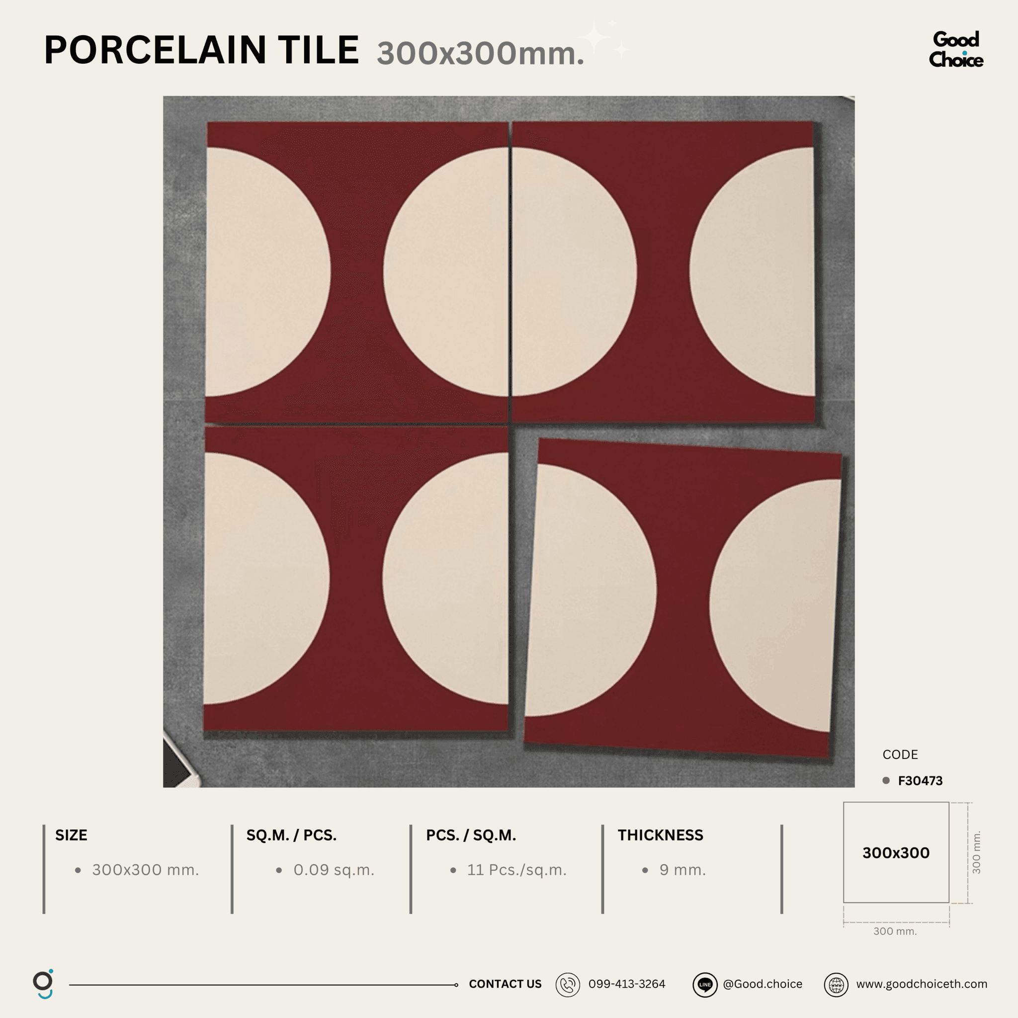 F30472 Porcelain Series