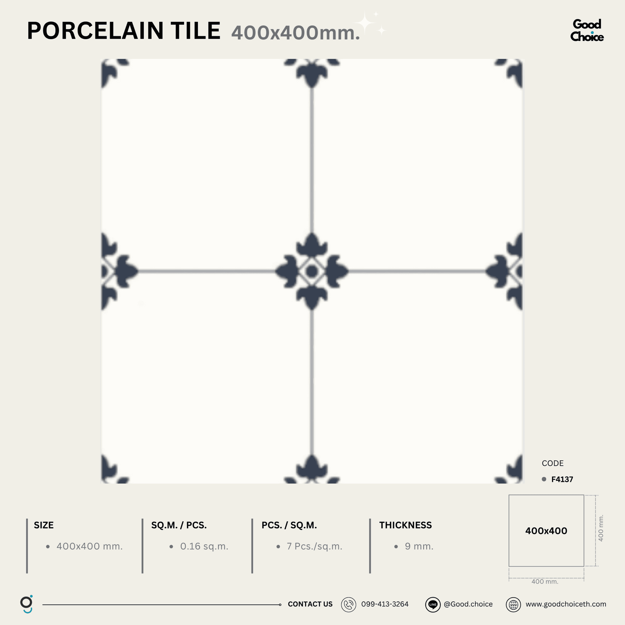 F4137 Porcelain Series