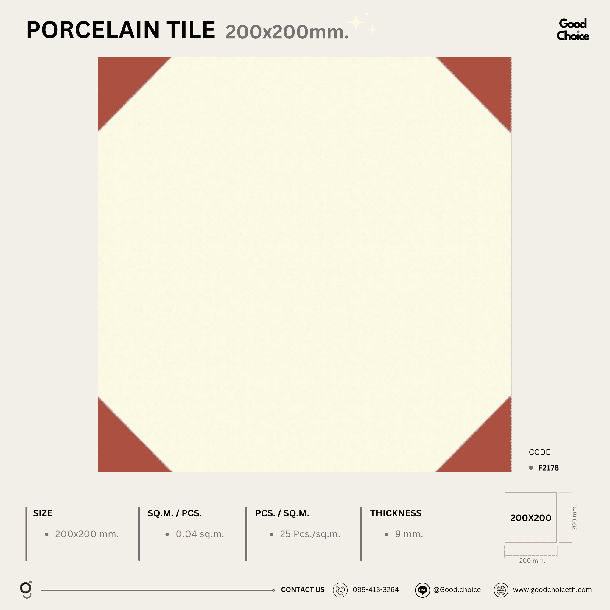 F2178 Porcelain Series