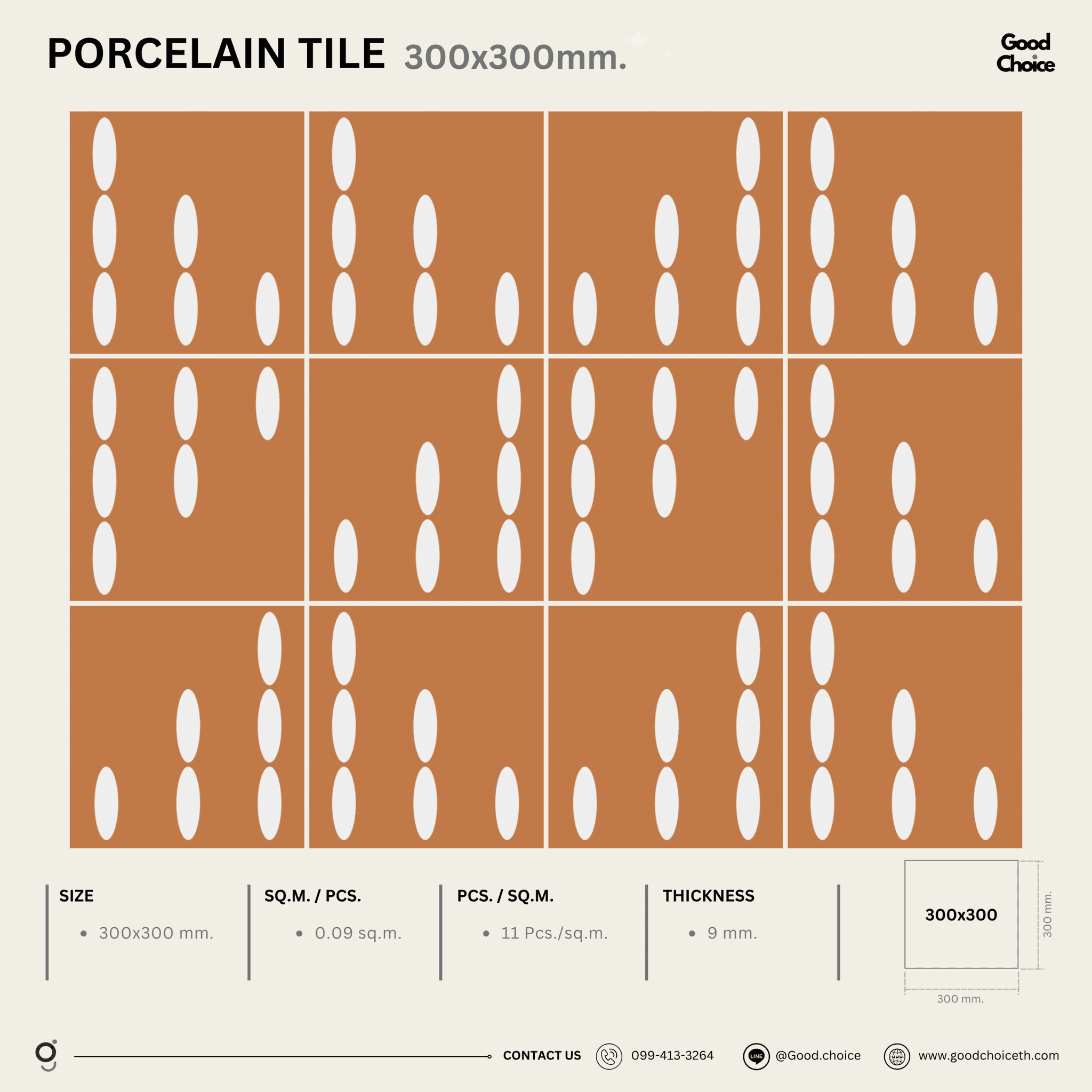 F30558 Porcelain Series