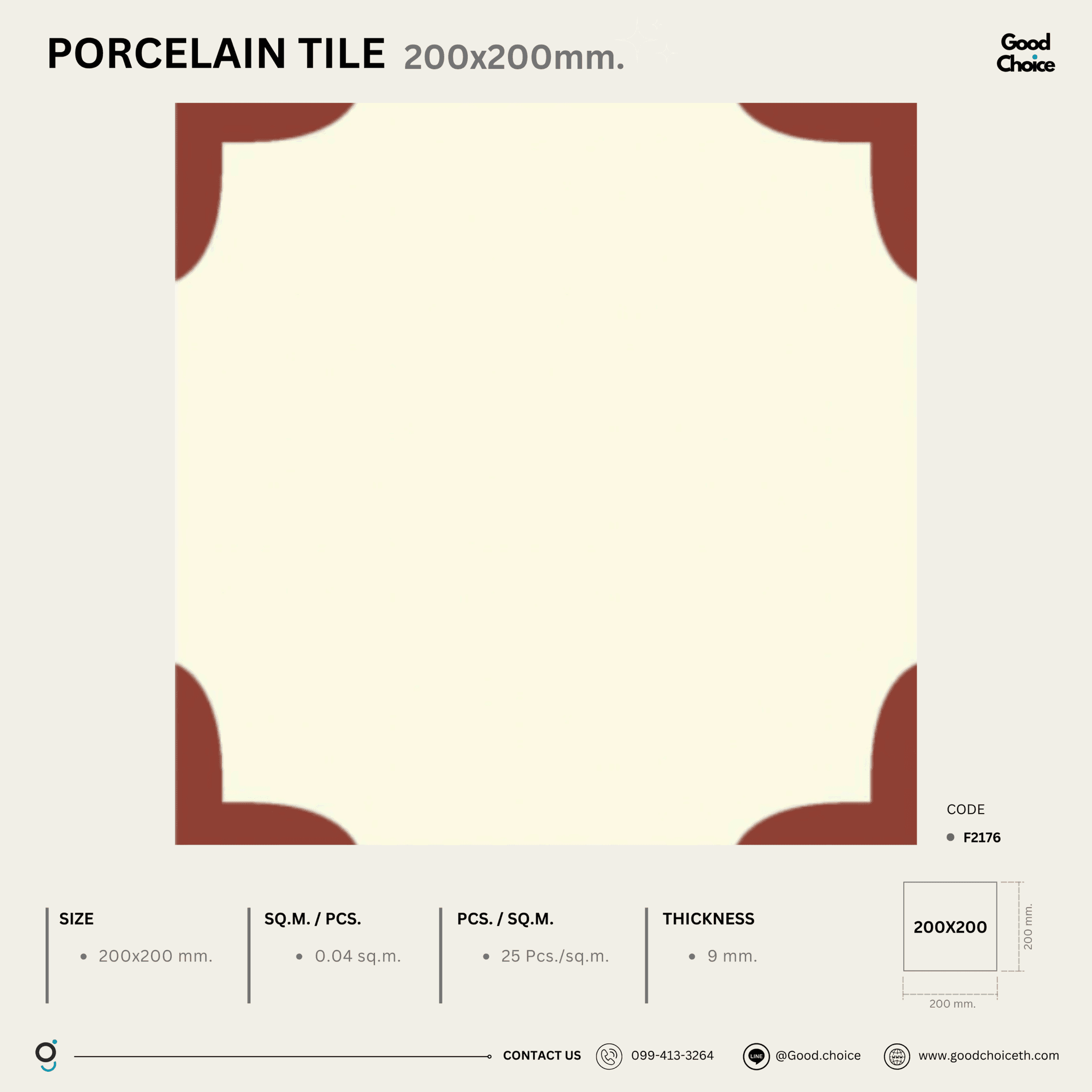 F2176 Porcelain Series