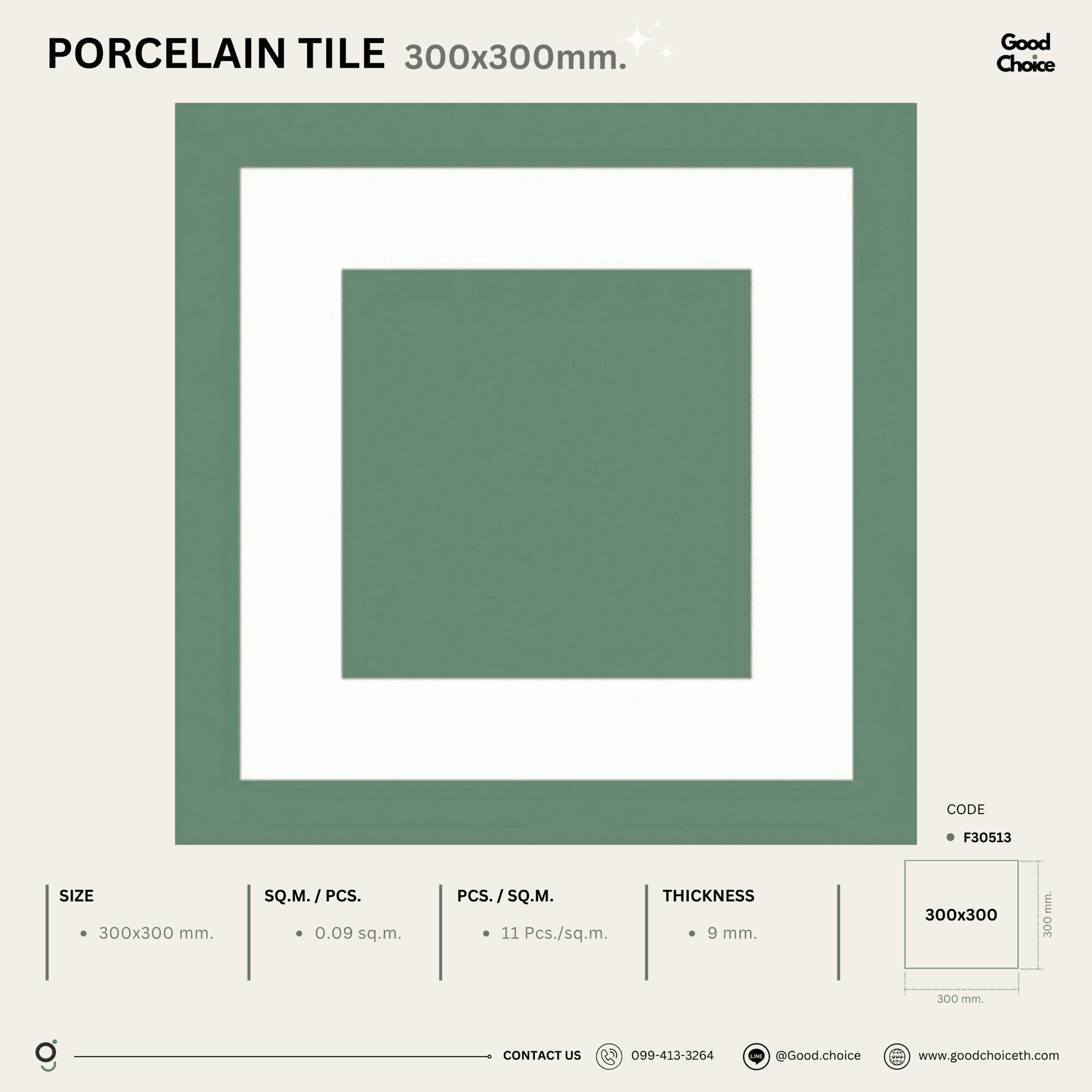 F30513 Porcelain Series