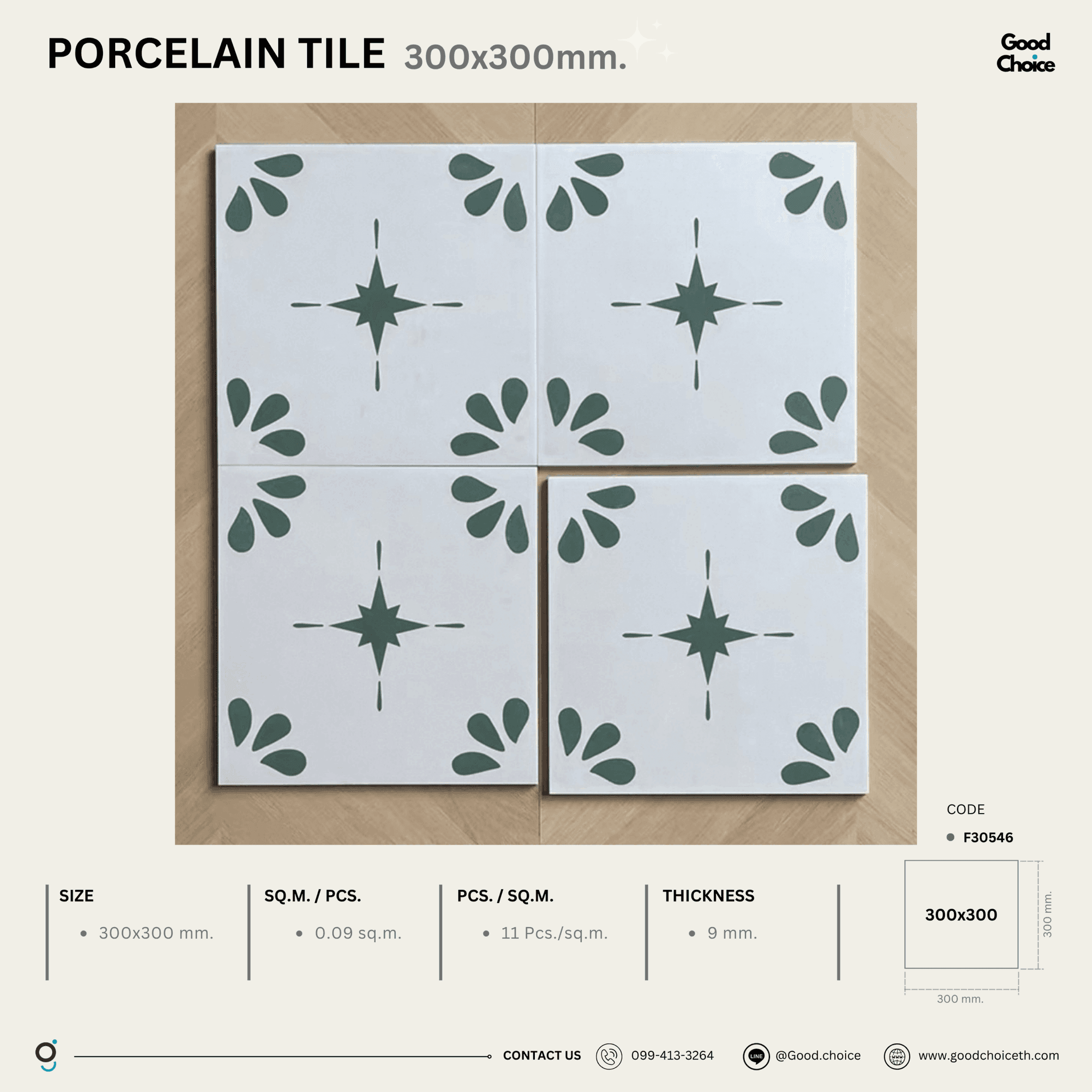 F30546 Porcelain Series