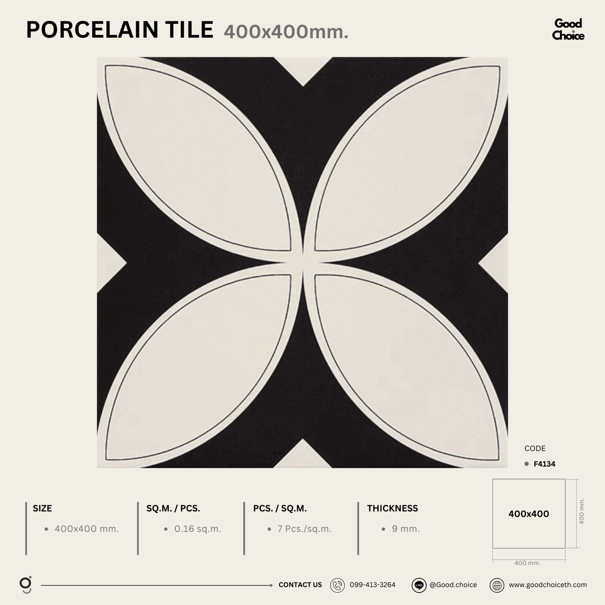F4134 Porcelain Series