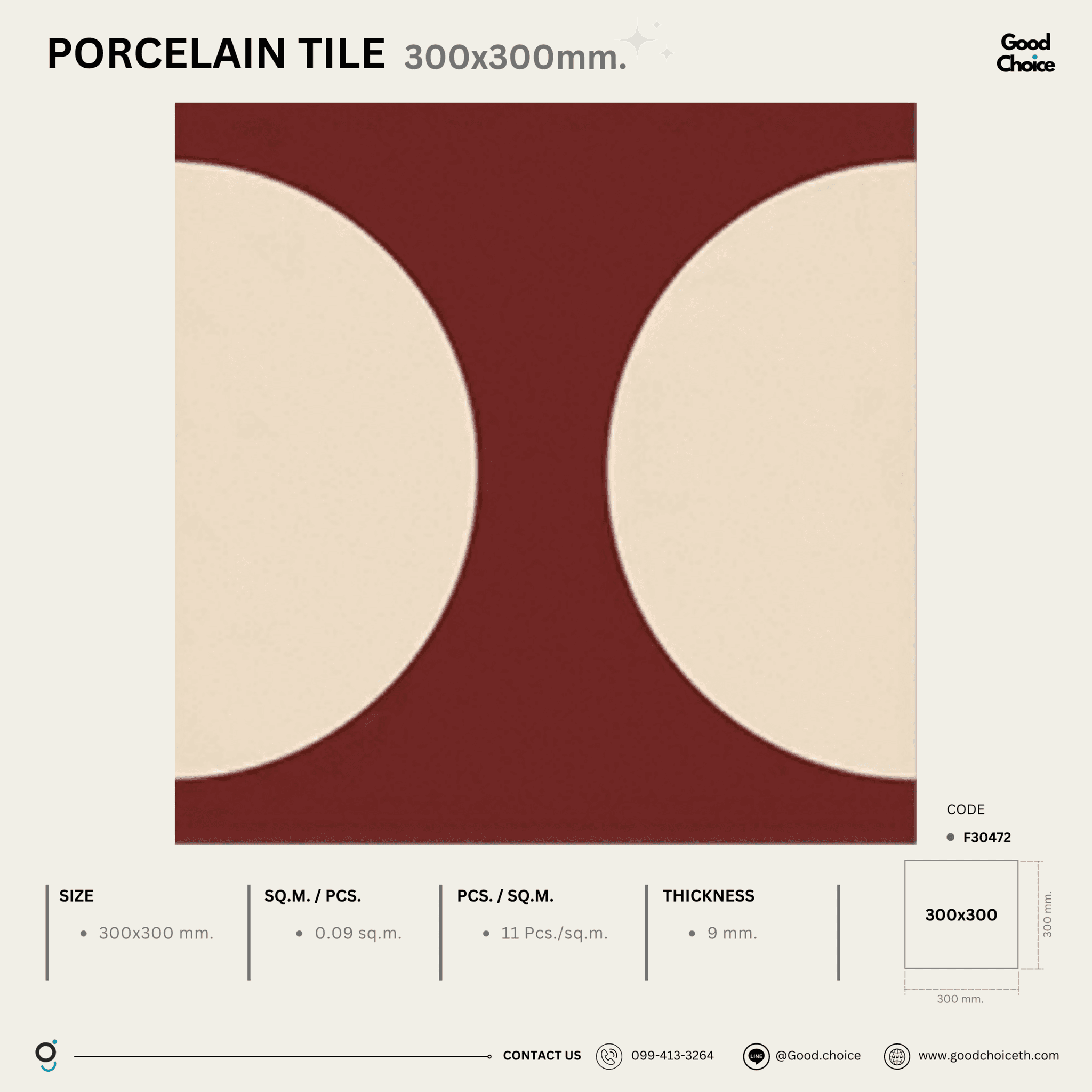 F30472 Porcelain Series