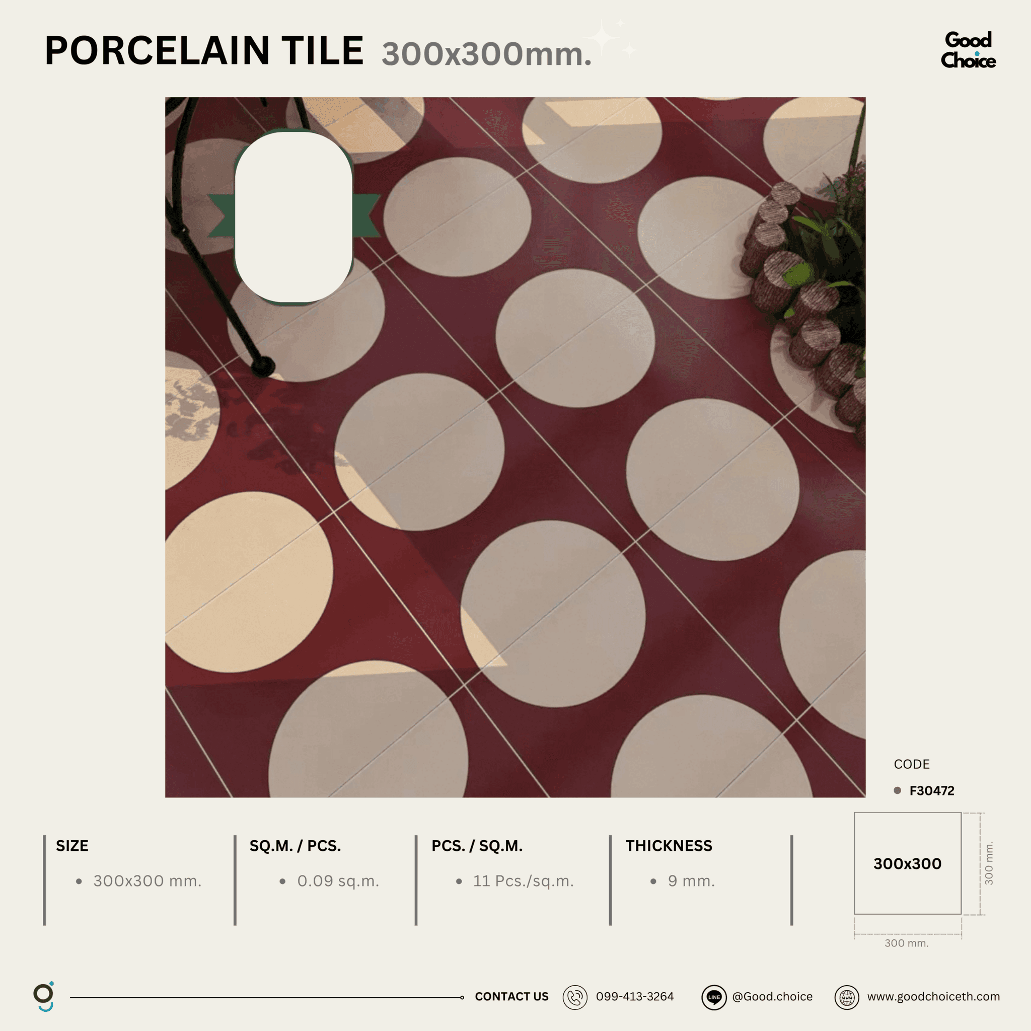 F30472 Porcelain Series