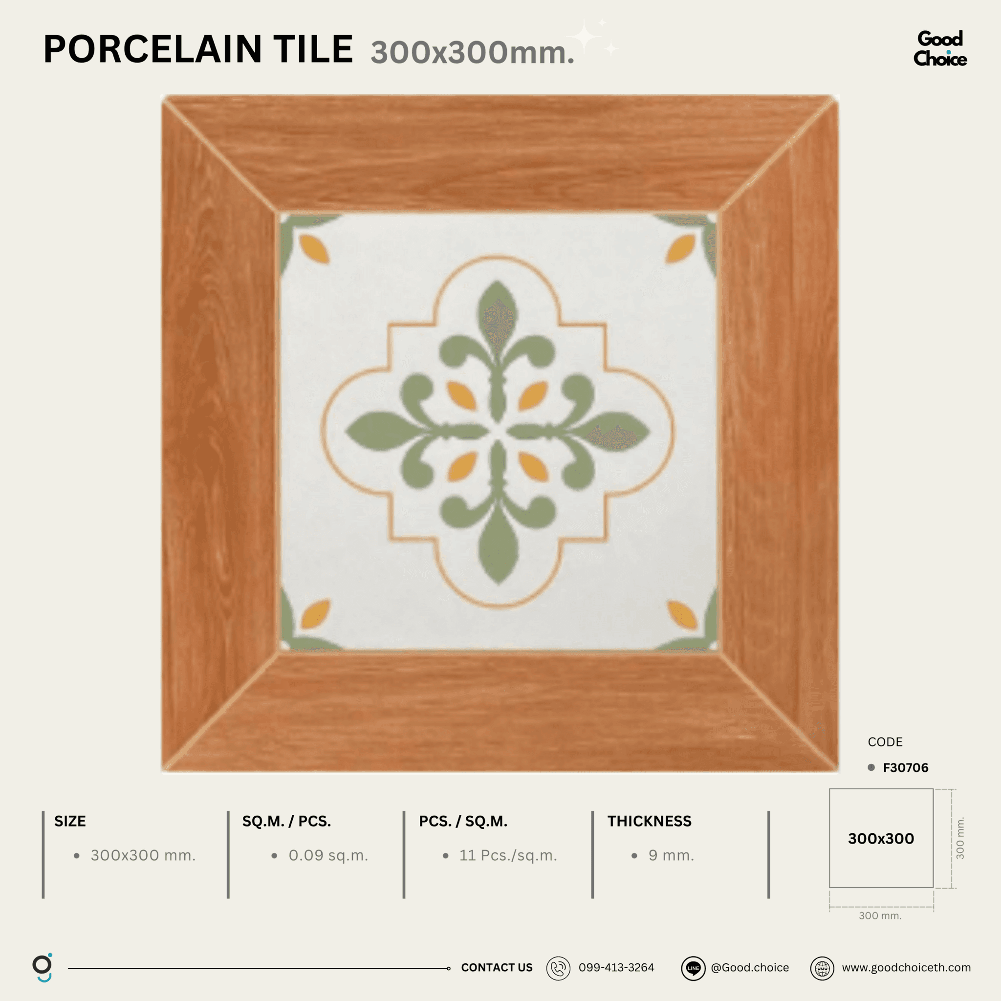 F30708 Porcelain Series