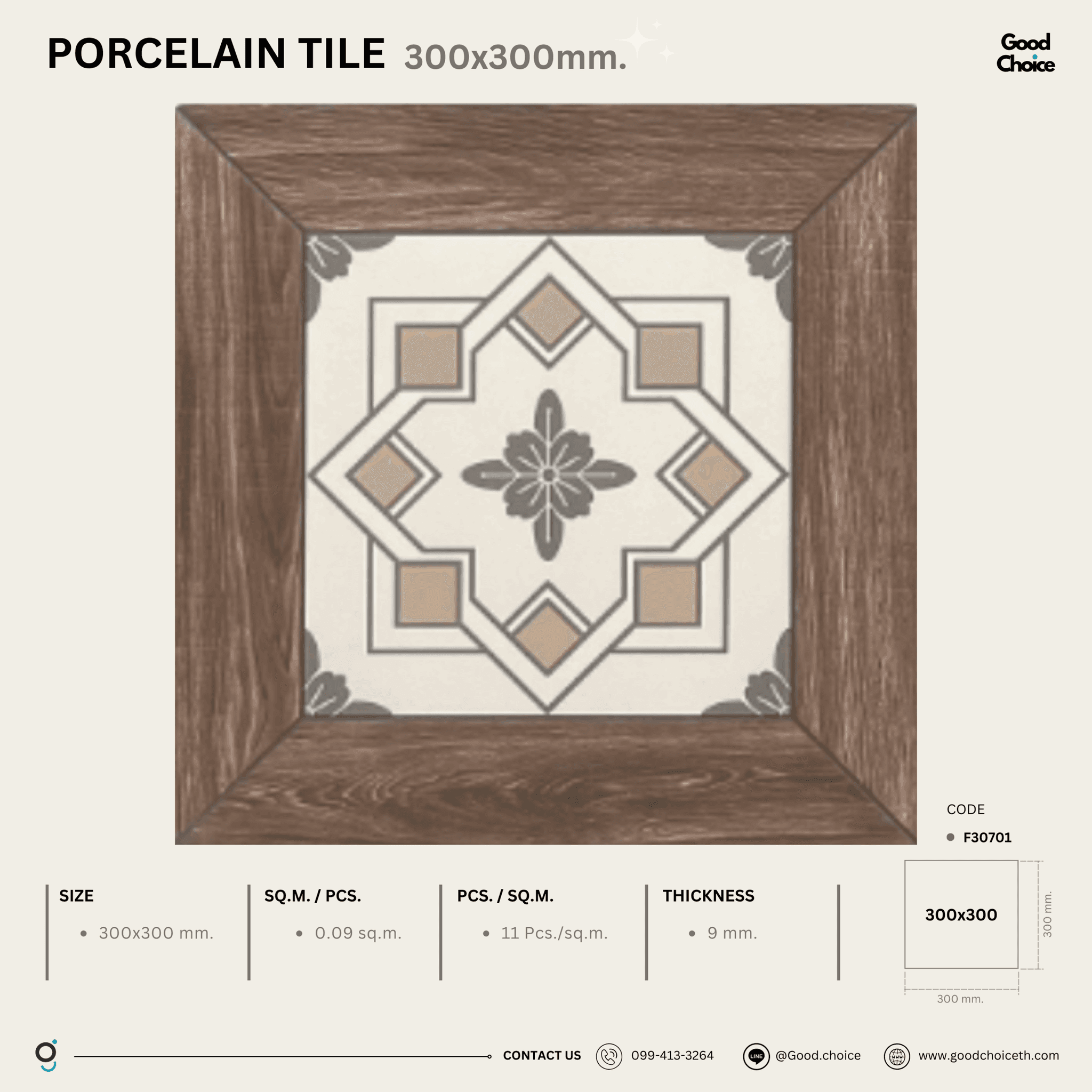 F30701 Porcelain Series