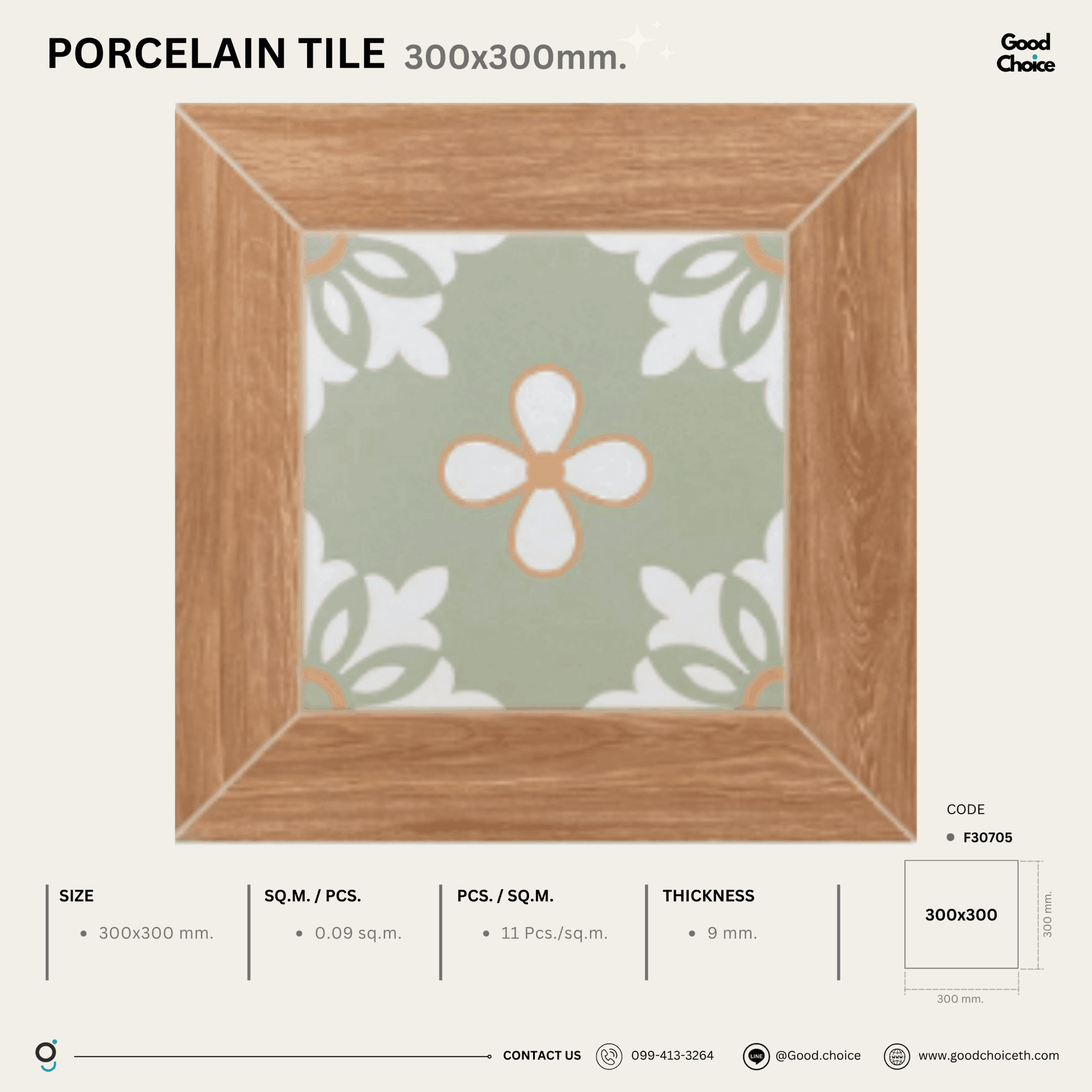 F30705 Porcelain Series