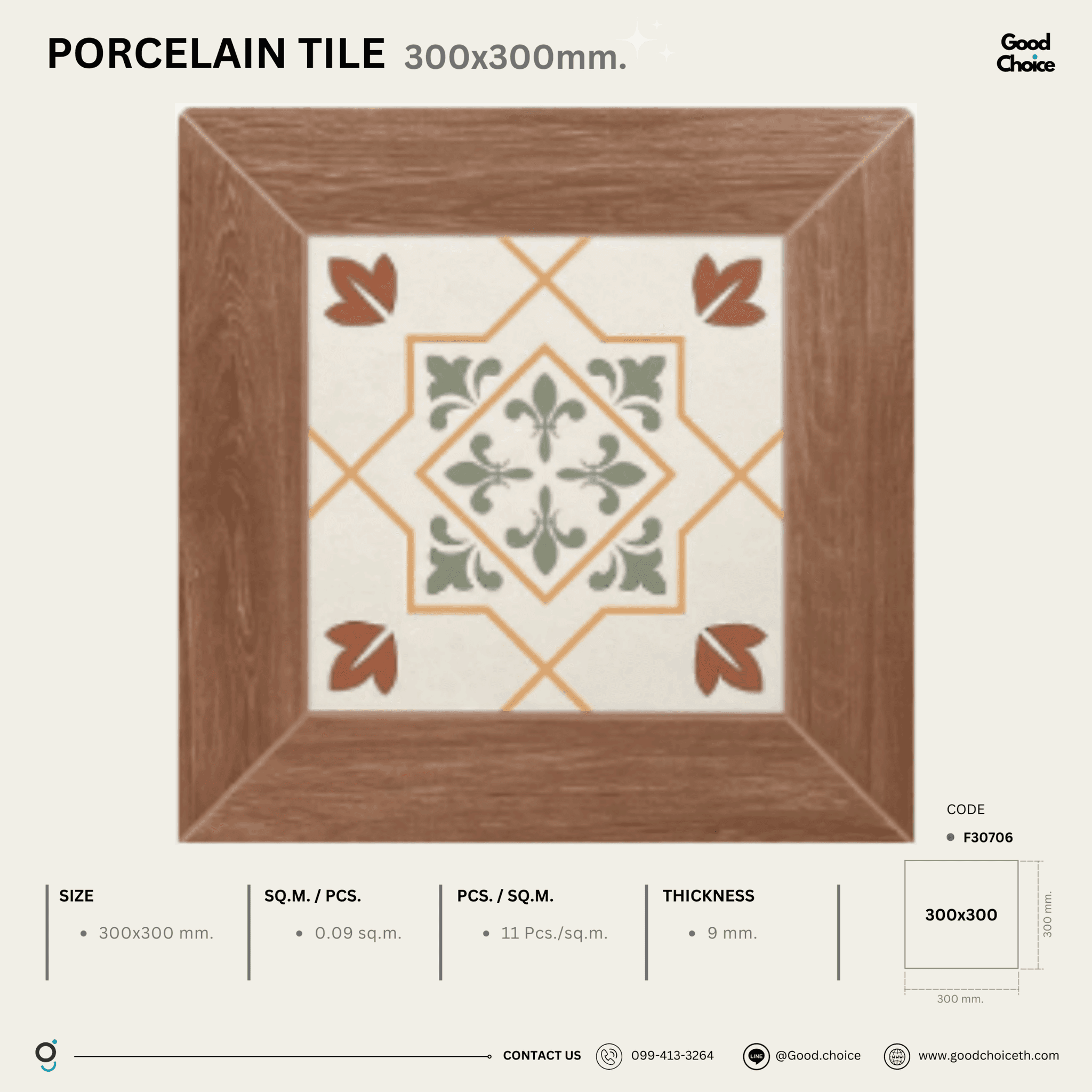 F30706 Porcelain Series