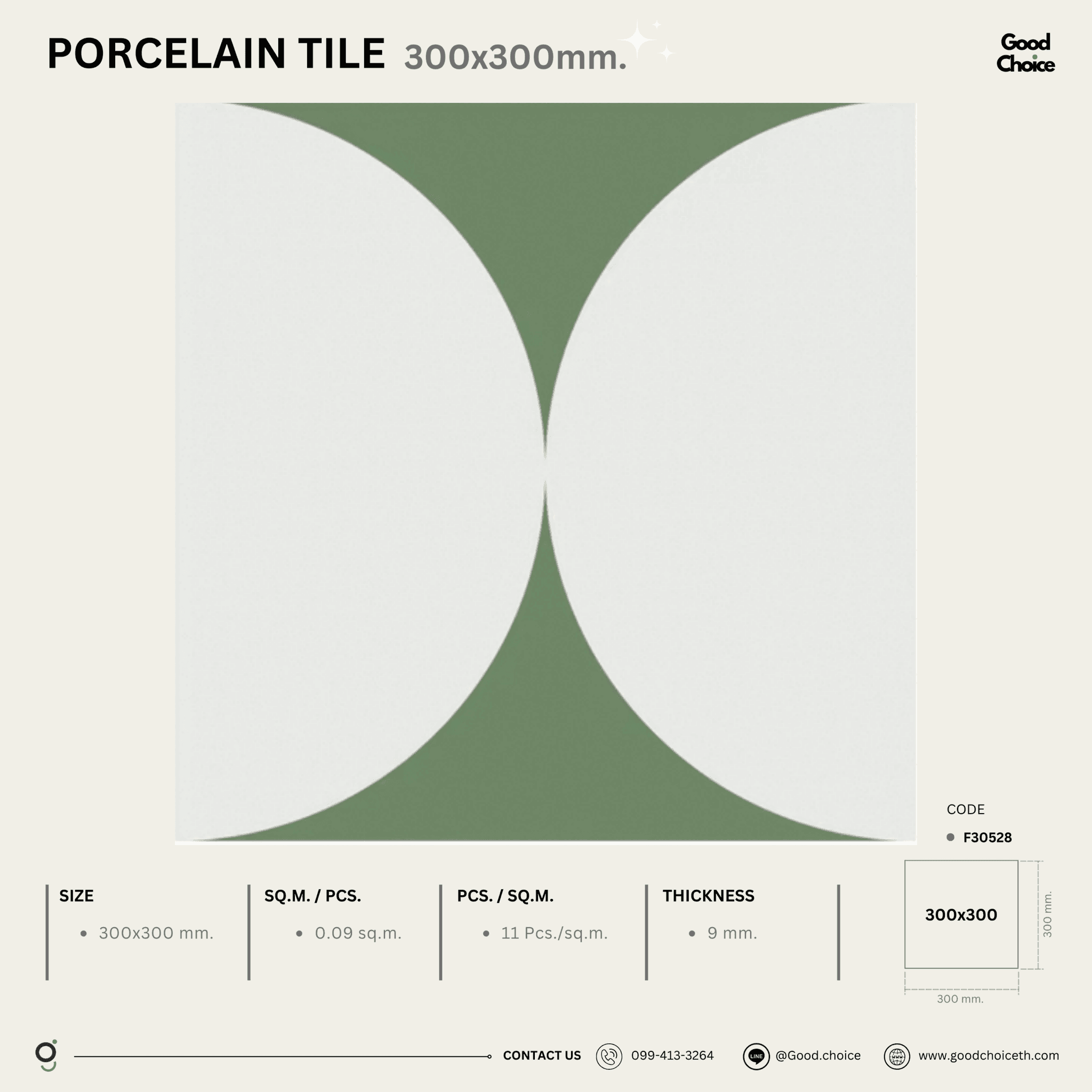 F30527 Porcelain Series