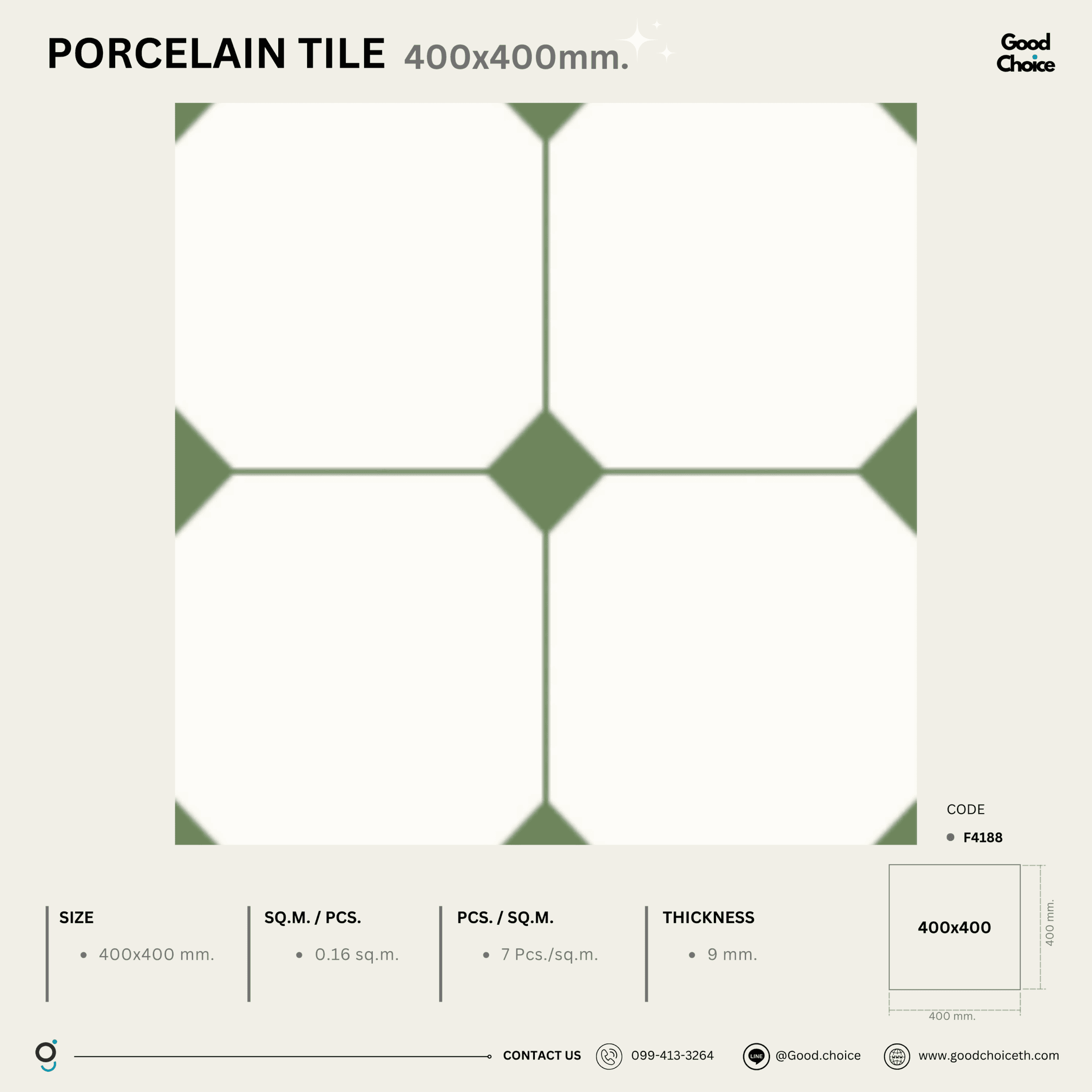 F4173 Porcelain Series