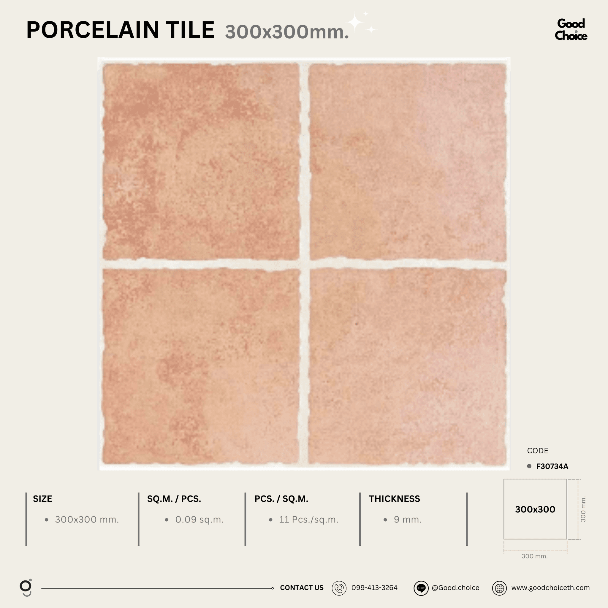 F30734A Porcelain Series