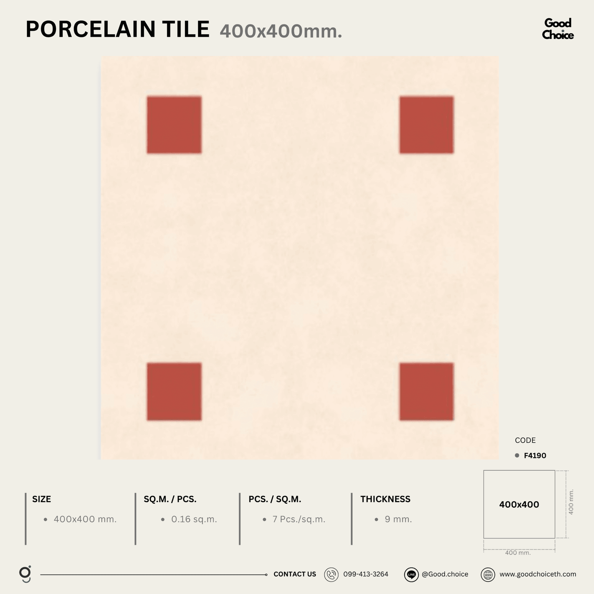 F4190 Porcelain Series
