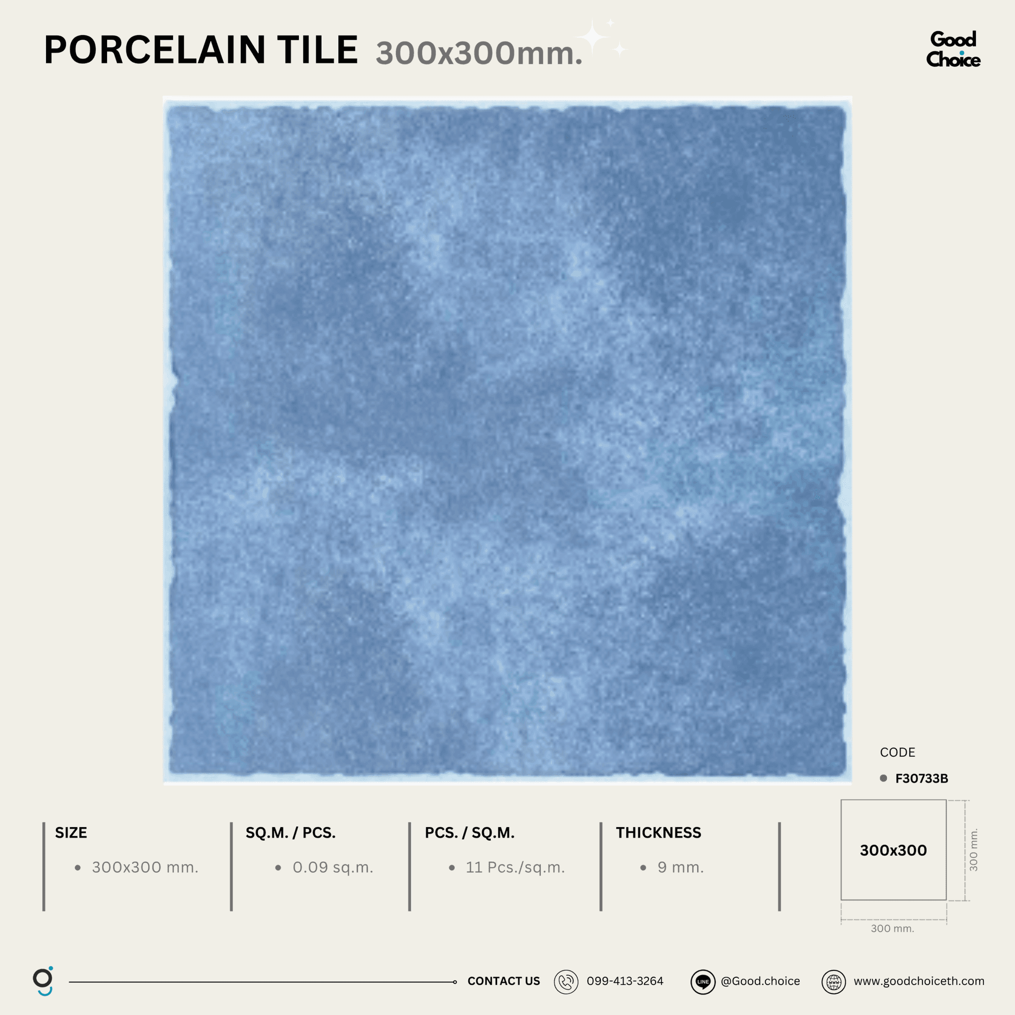 F30733B Porcelain Series