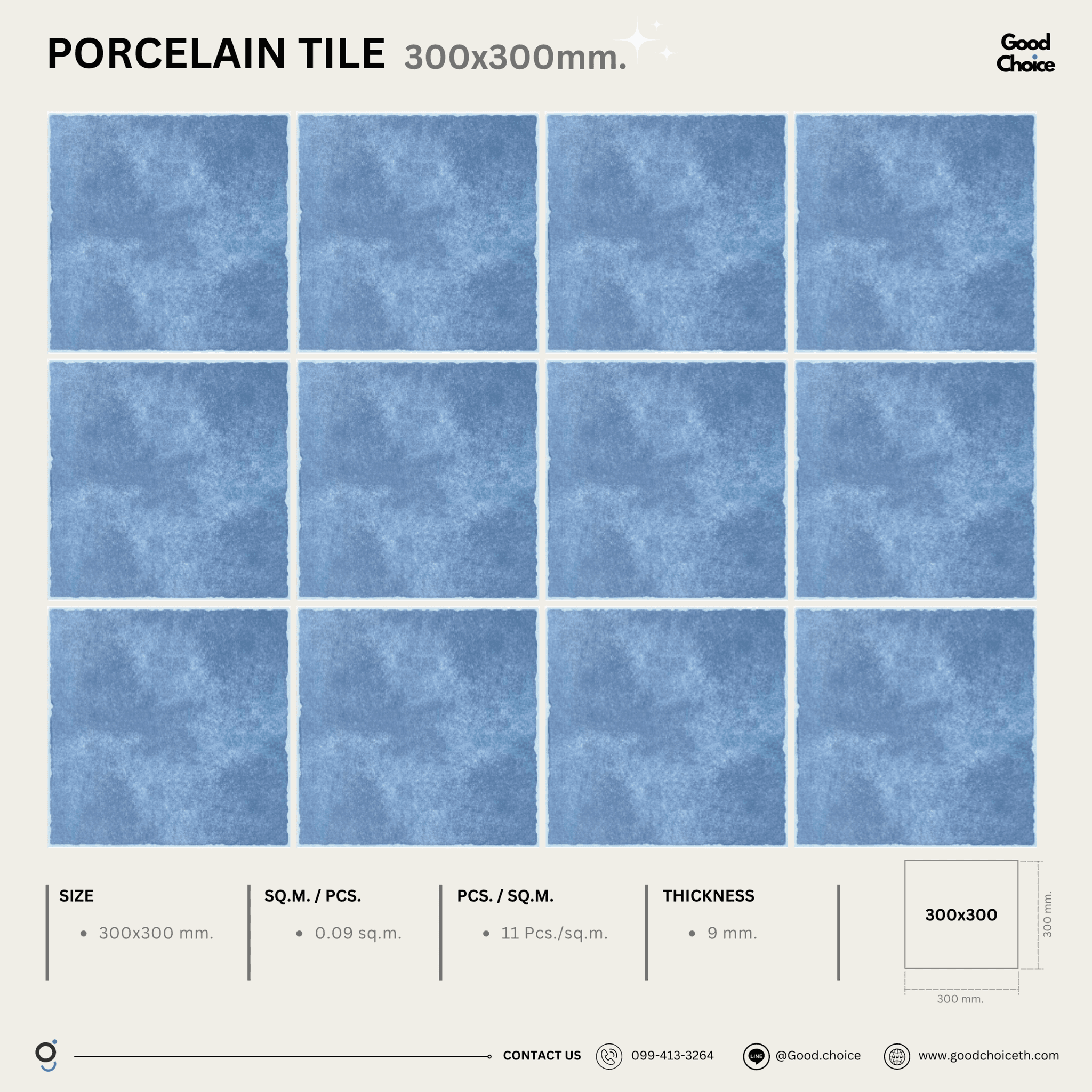 F30733B Porcelain Series