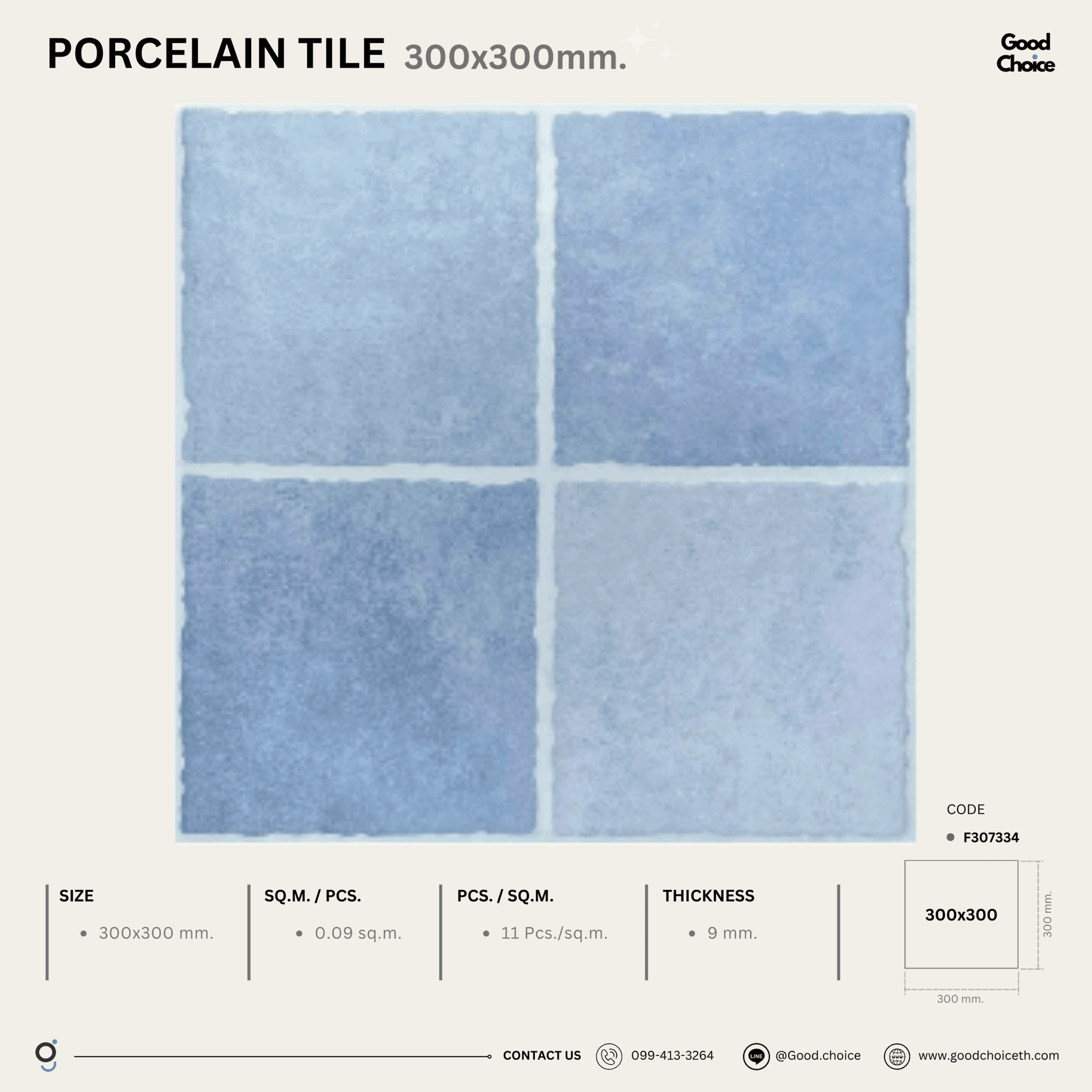 F30733A Porcelain Series