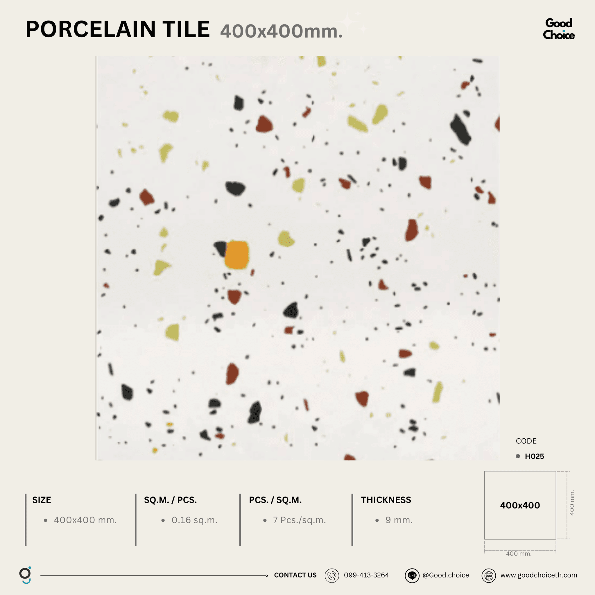 H025 Porcelain Series