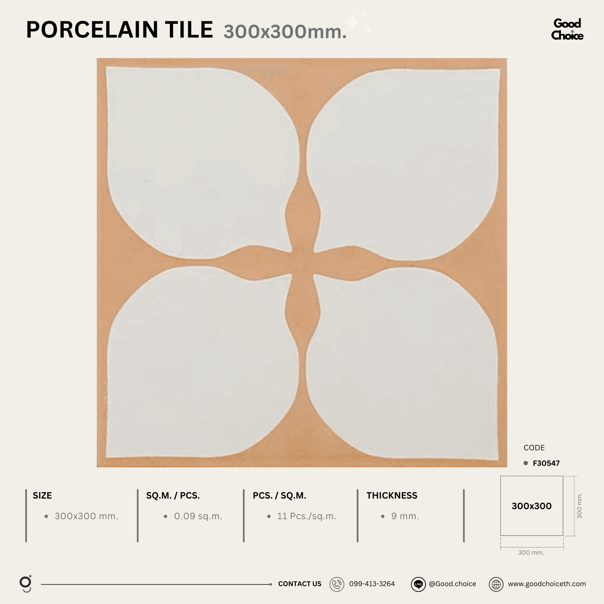 F30547 Porcelain Series