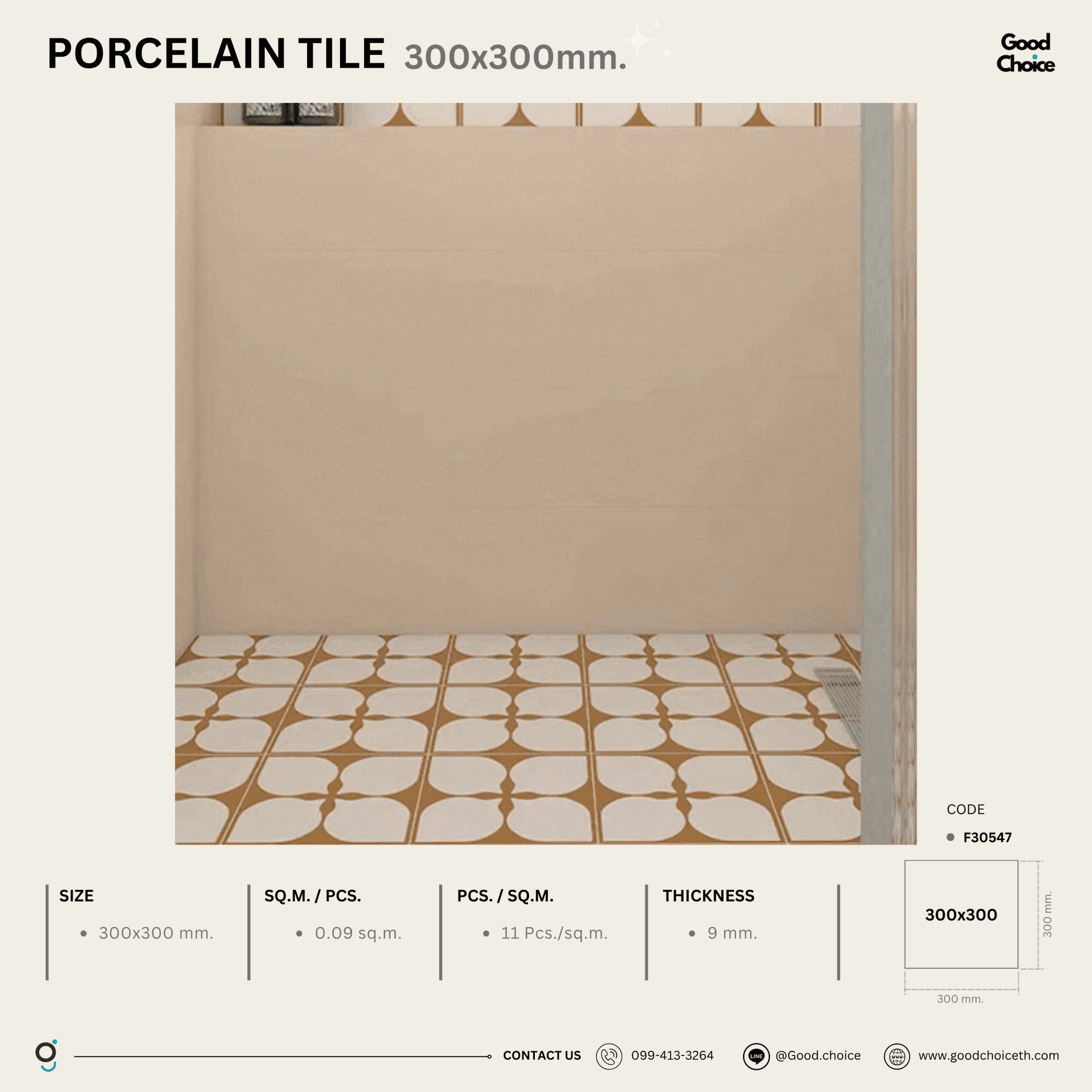 F30547 Porcelain Series
