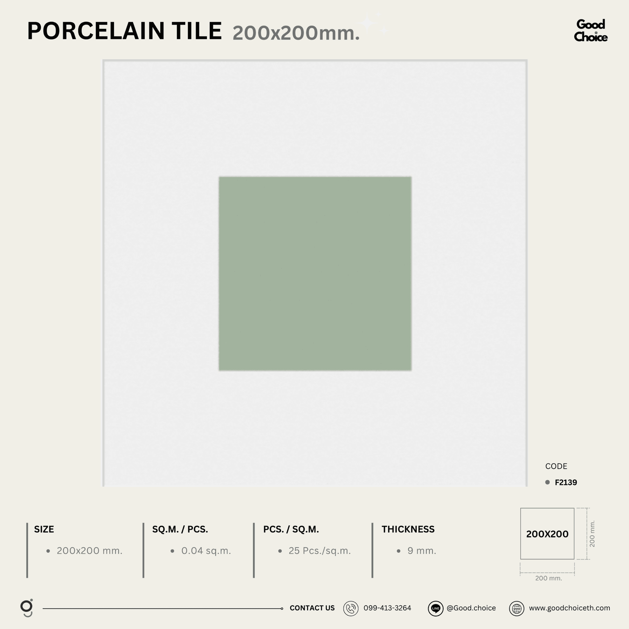 F2139 Porcelain Series