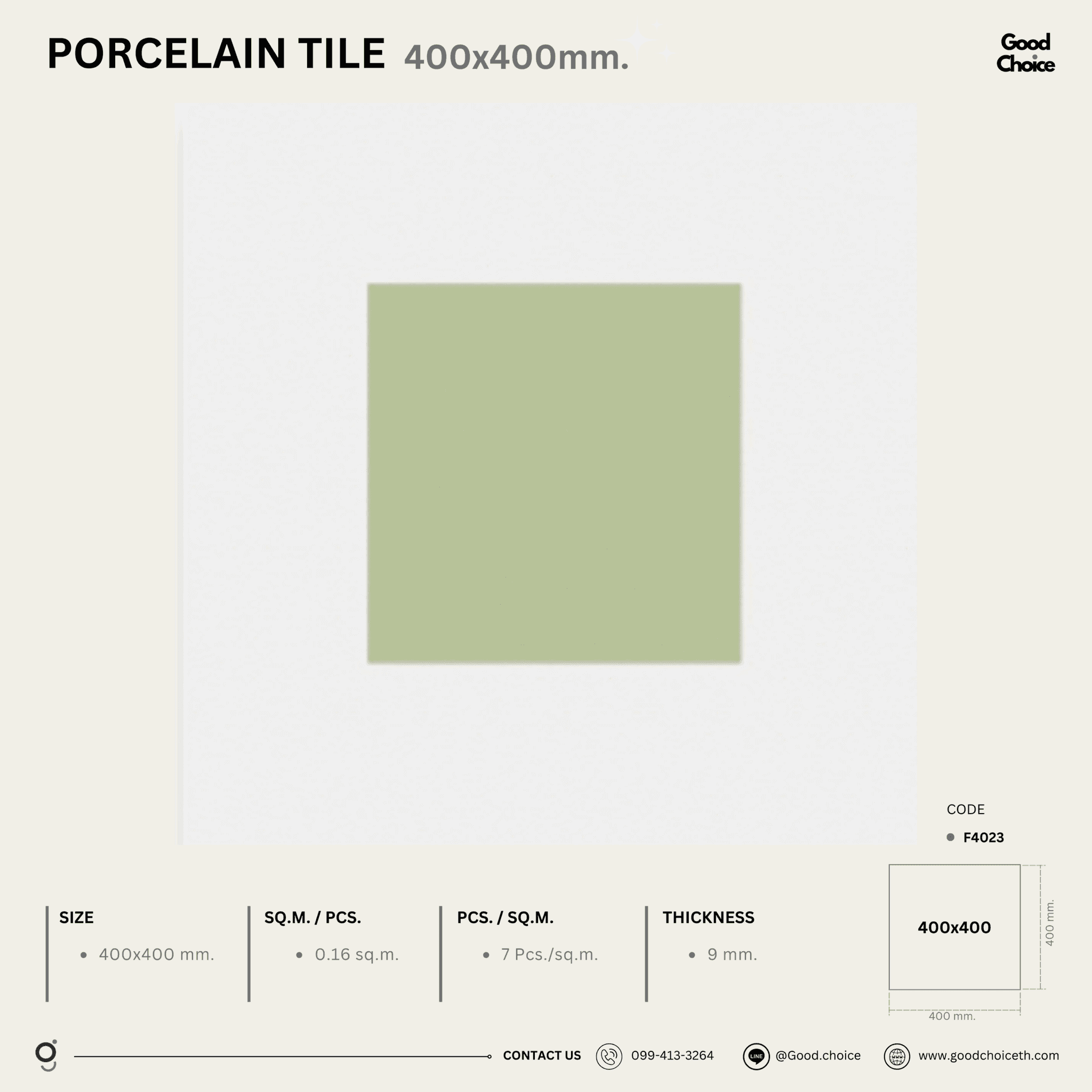 F4023 Porcelain Series