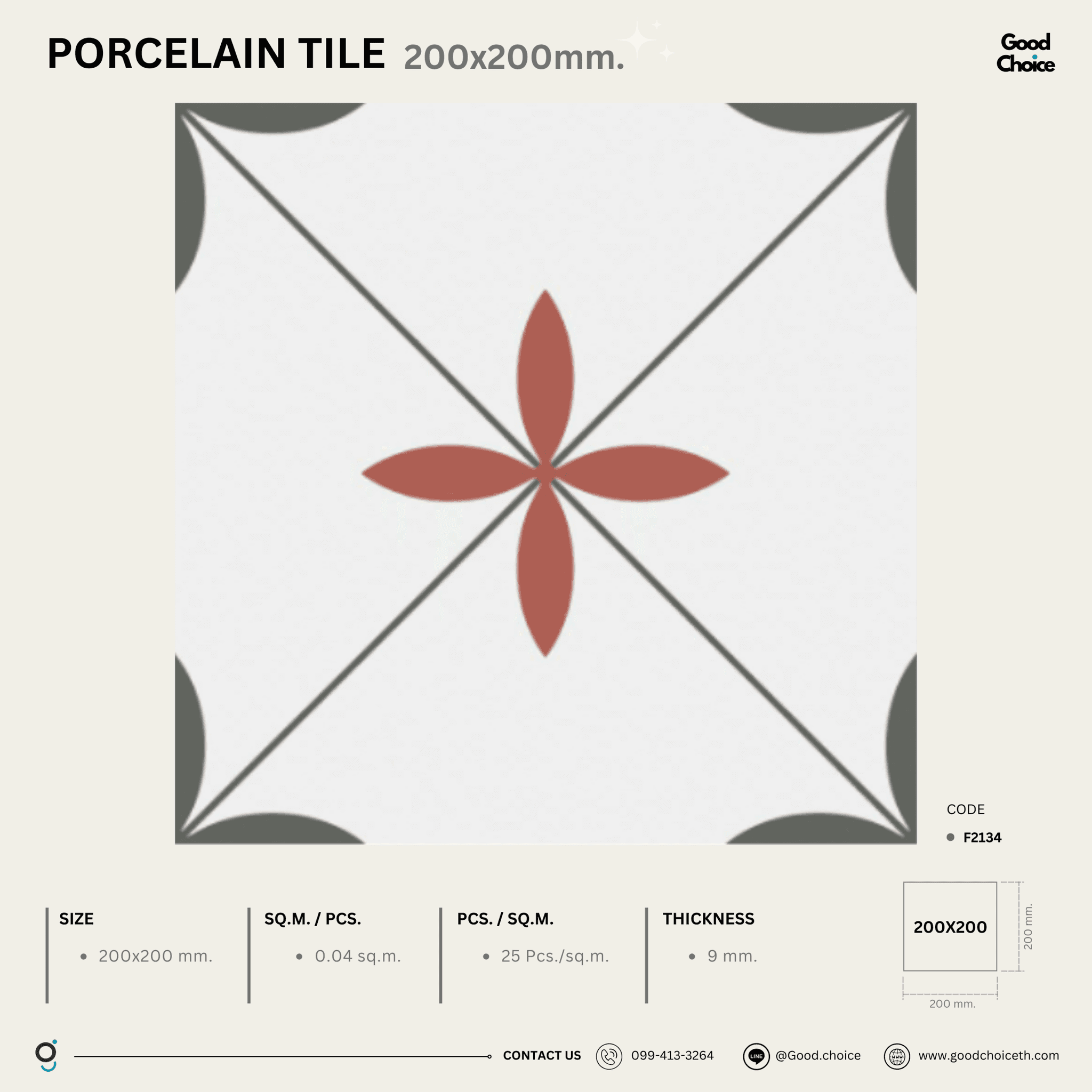 F2134 Porcelain Series