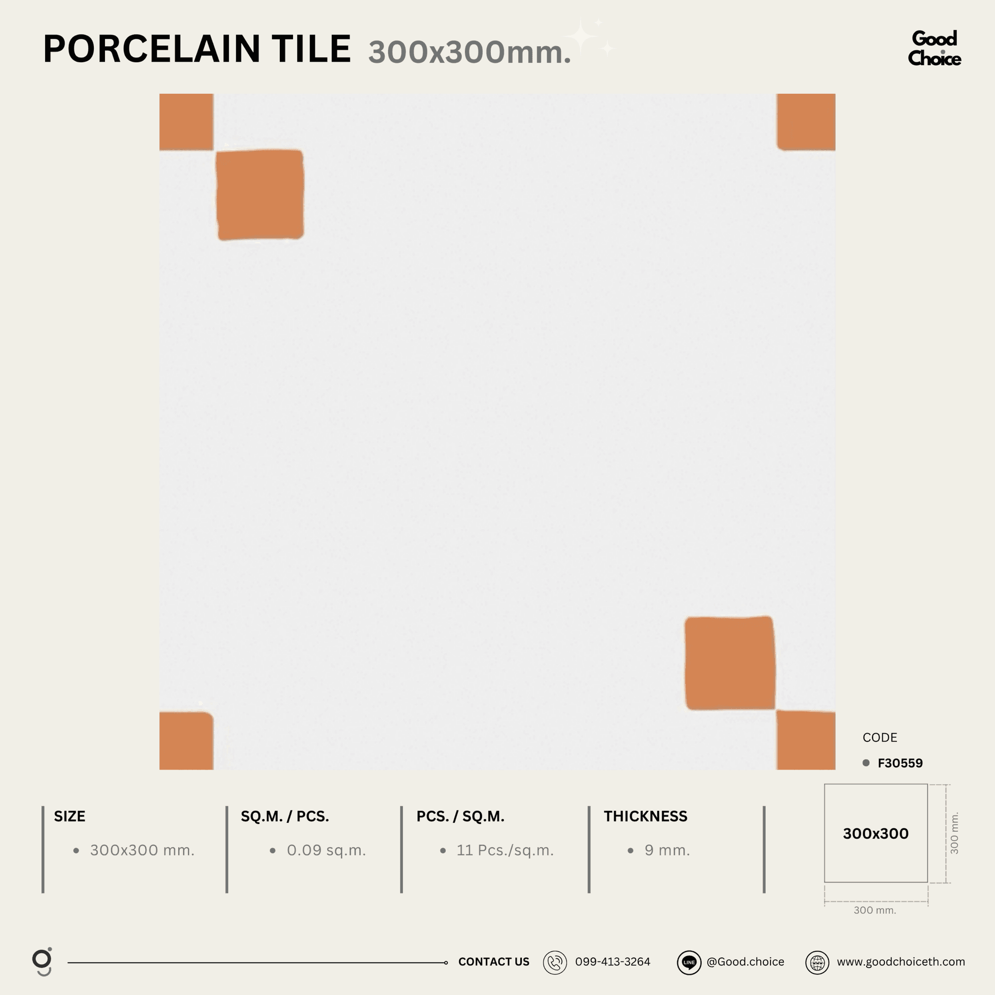 F30559 Porcelain Series