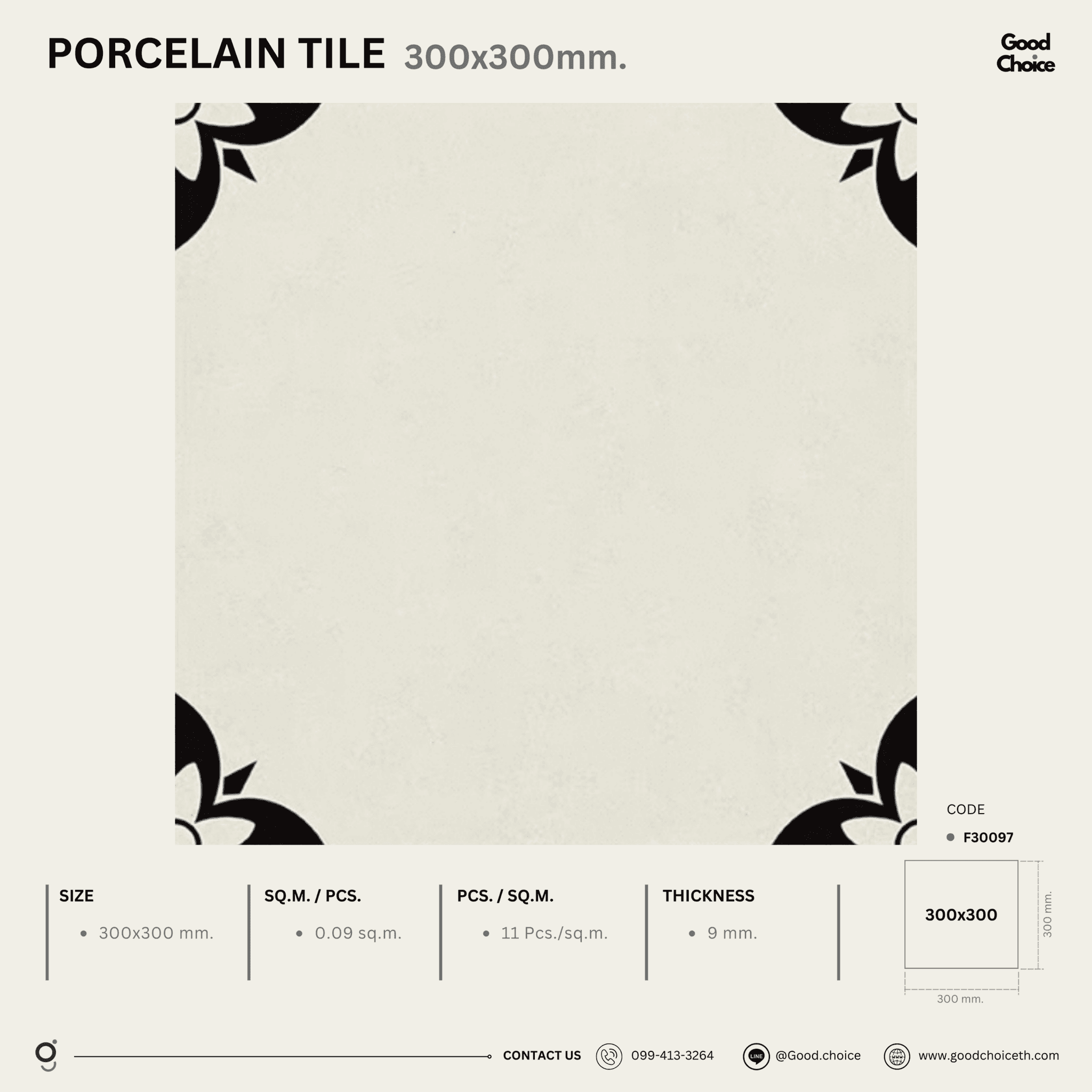 F30097 Porcelain Series