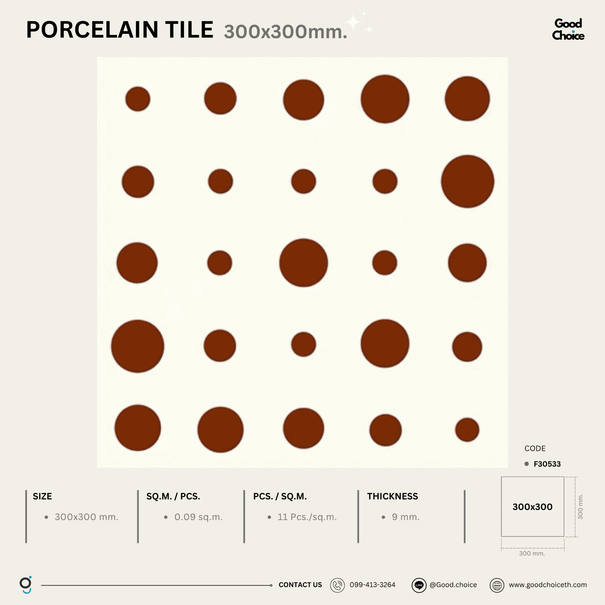 F30533 Porcelain Series