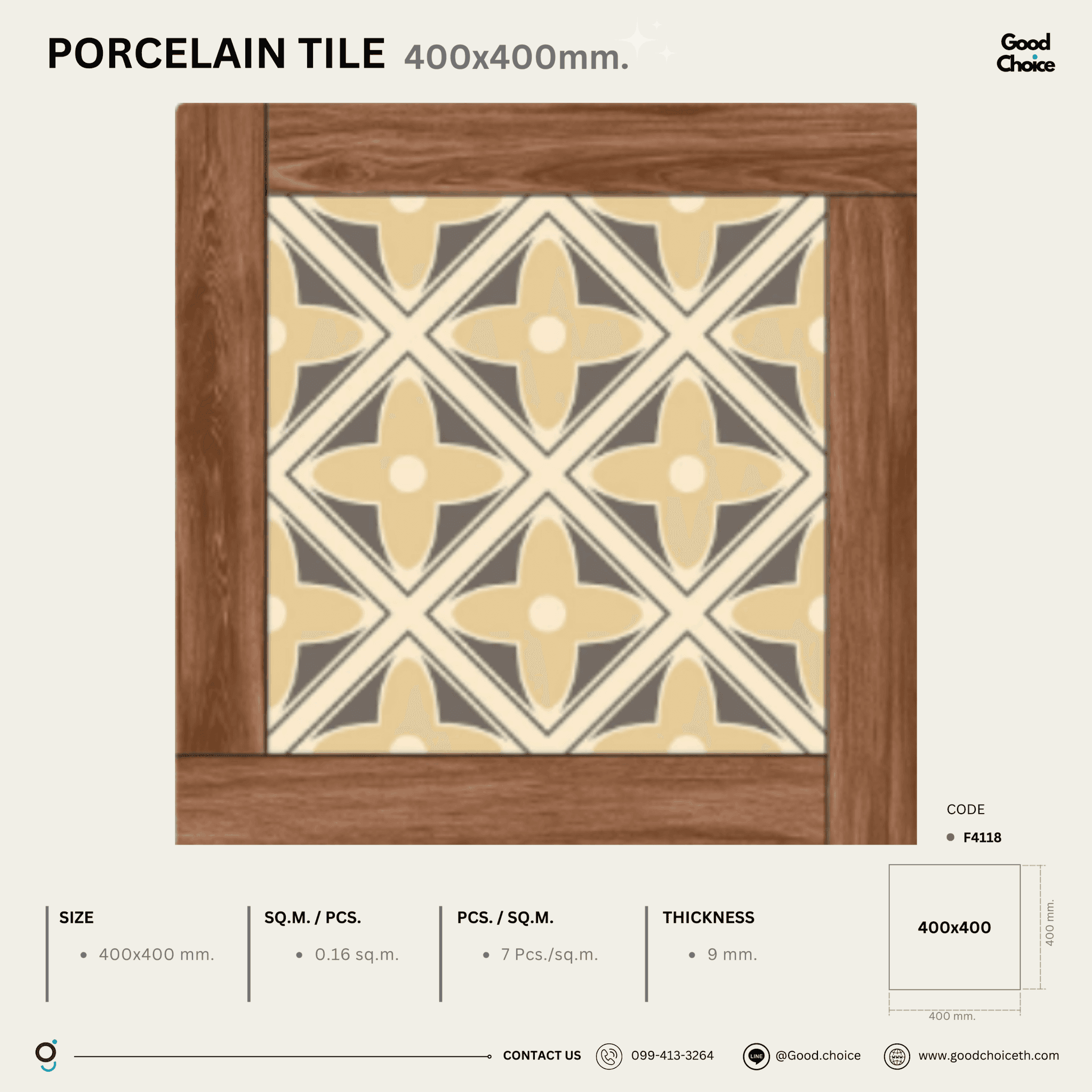 F4118 Porcelain Series