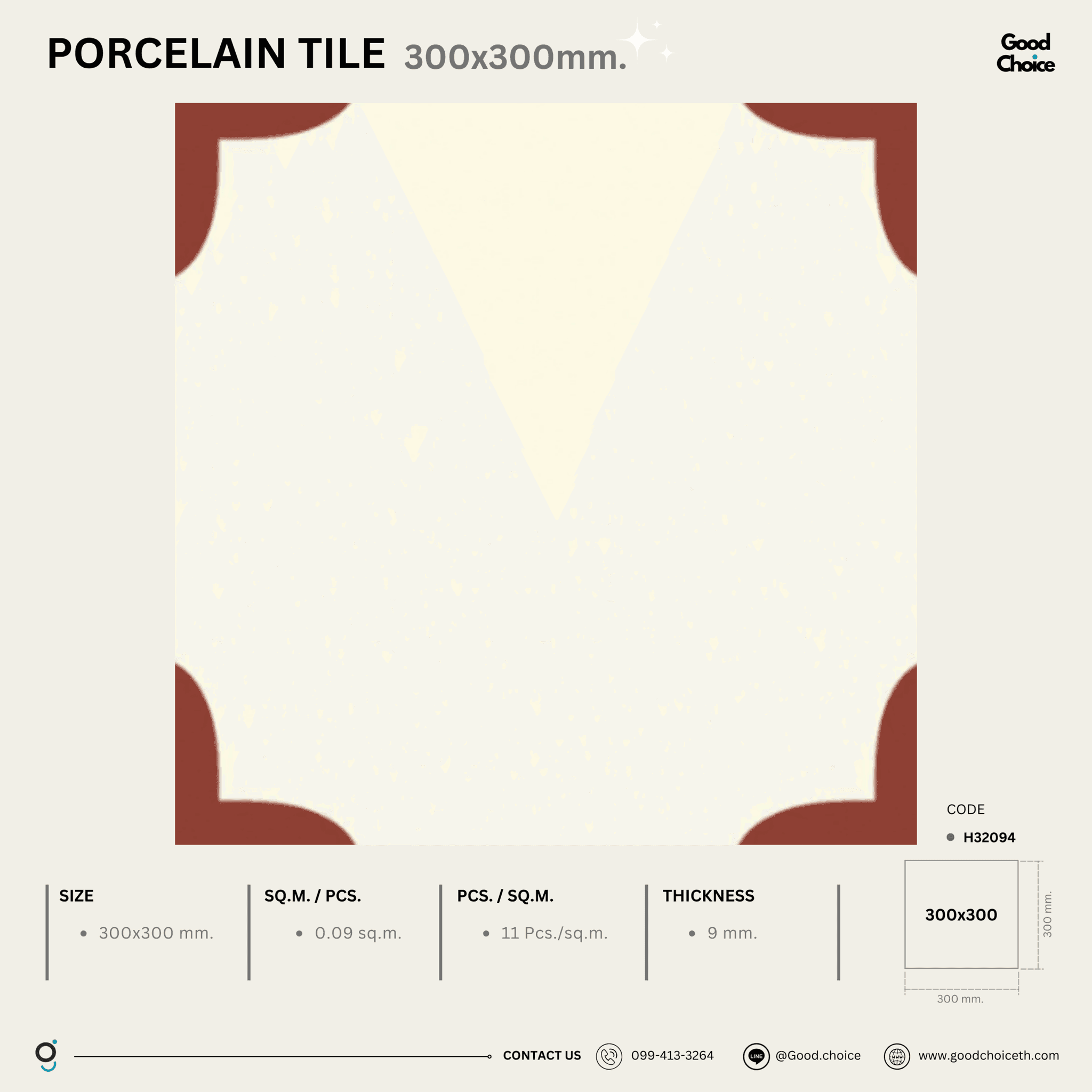 H32094 Porcelain Series