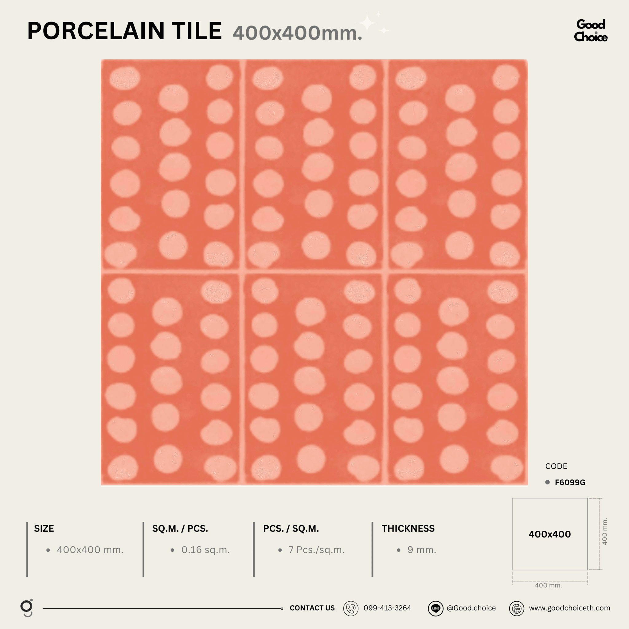 F6099G Porcelain Series