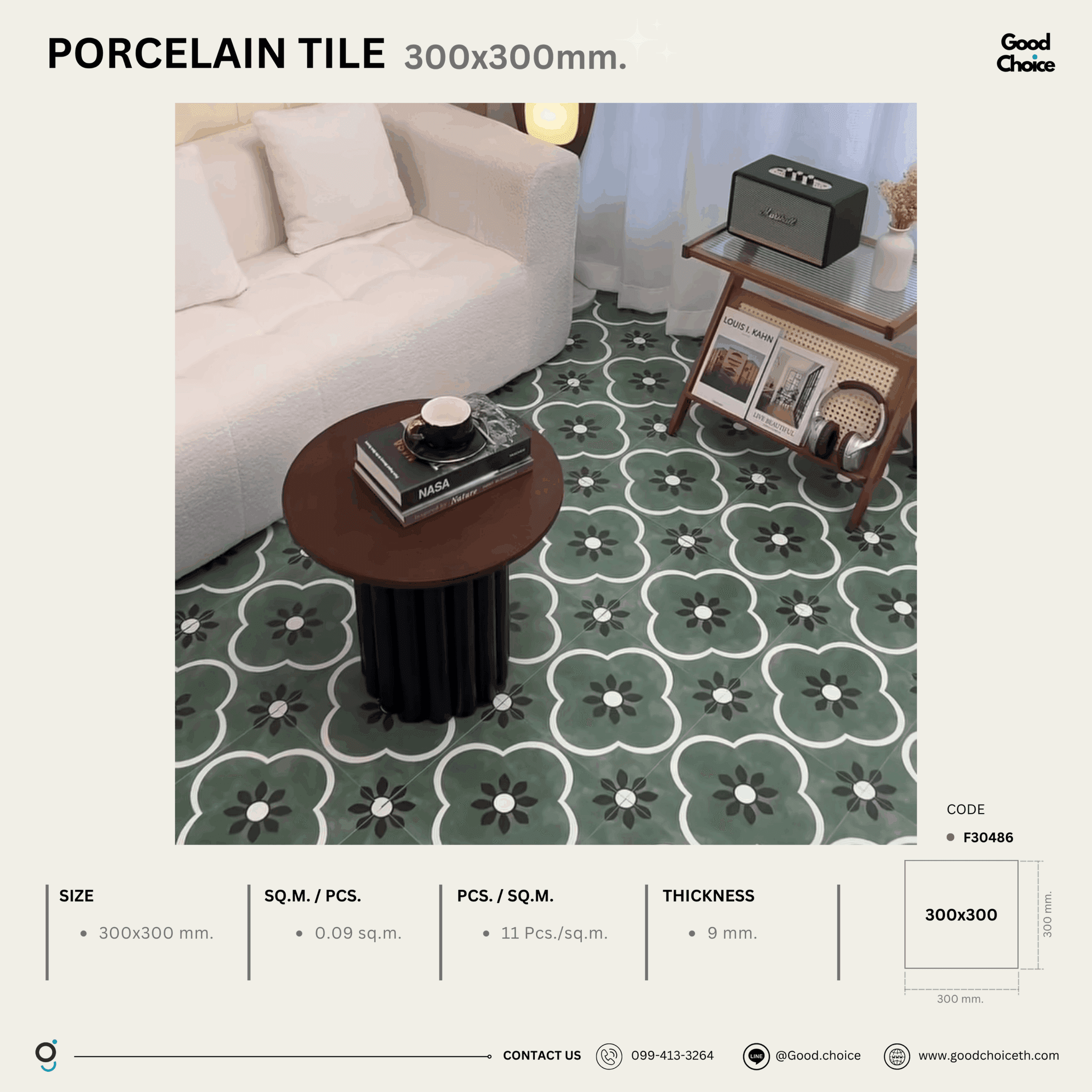 F30486 Porcelain Series