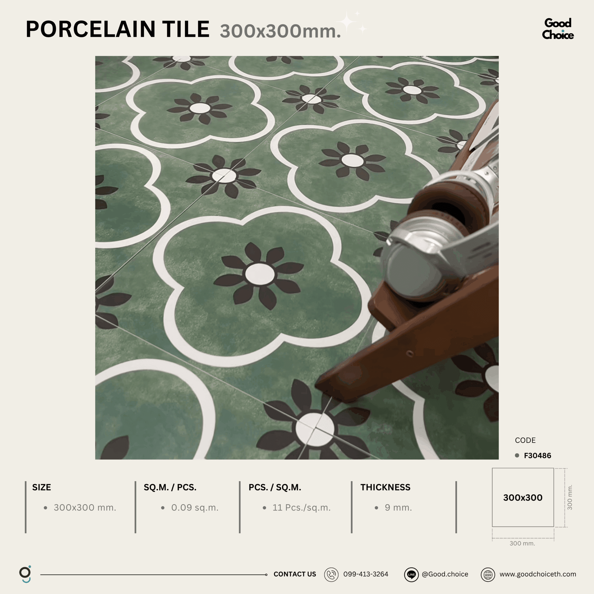 F30486 Porcelain Series