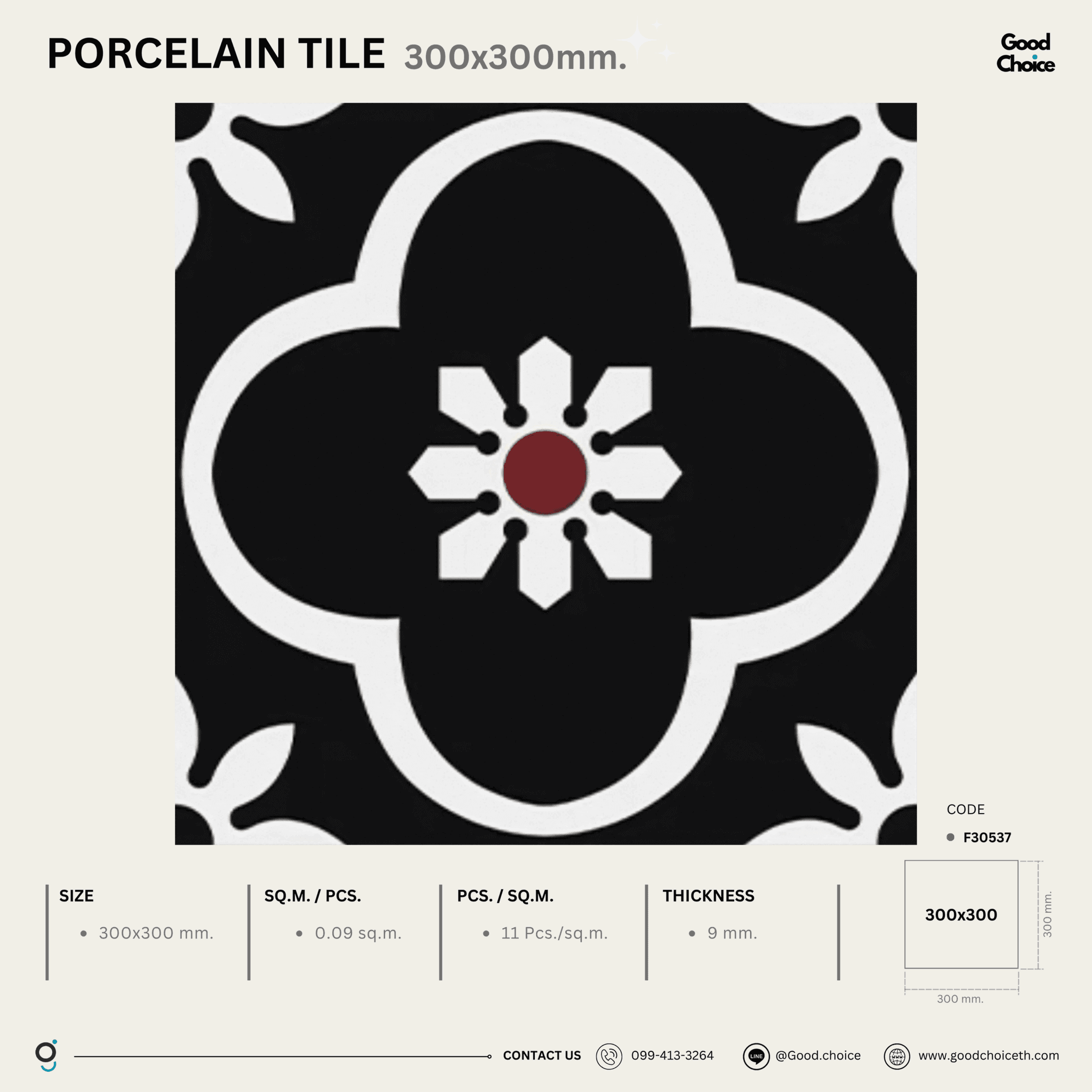 F30537 Porcelain Series