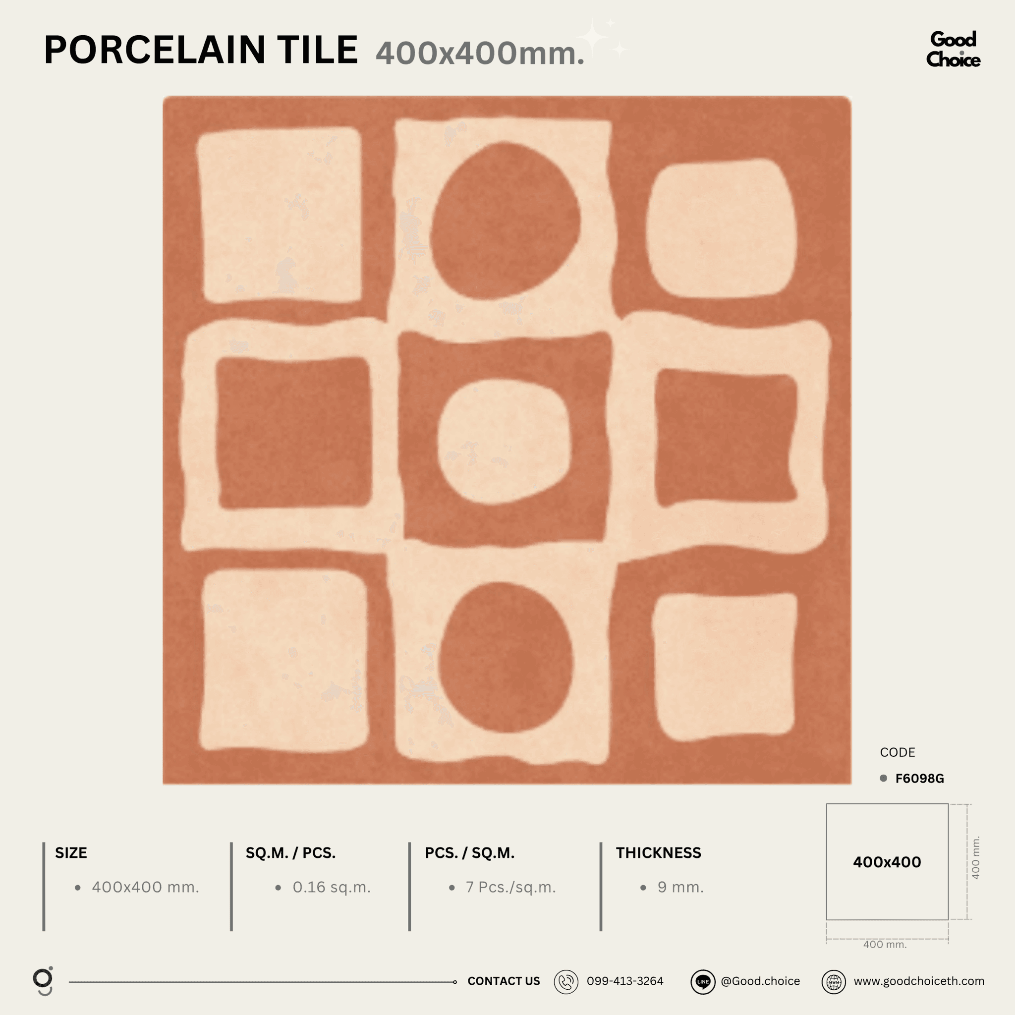 F6098G Porcelain Series
